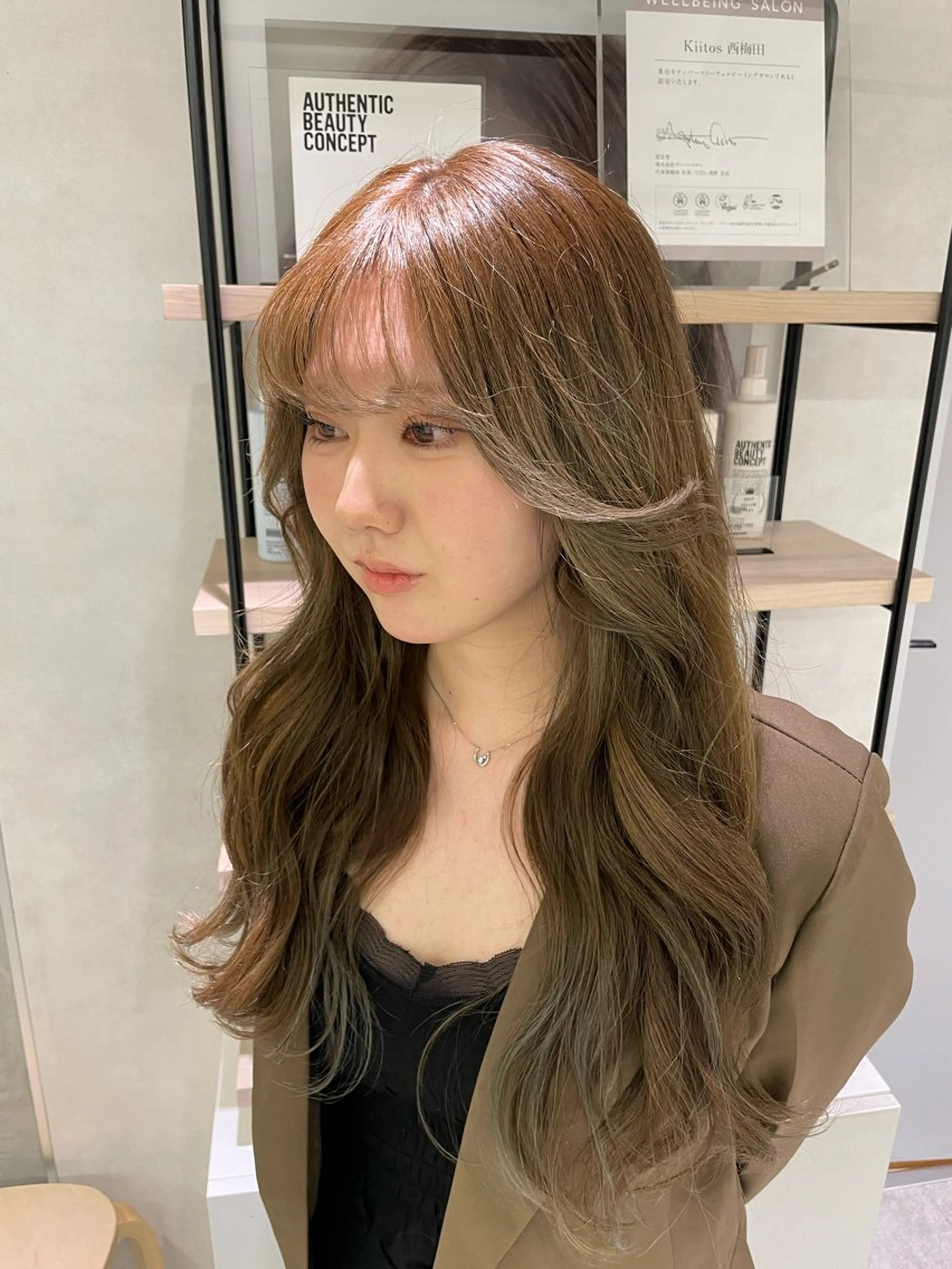 カラー モデル募集中/西梅田 かえで🎀のヘアスタイル