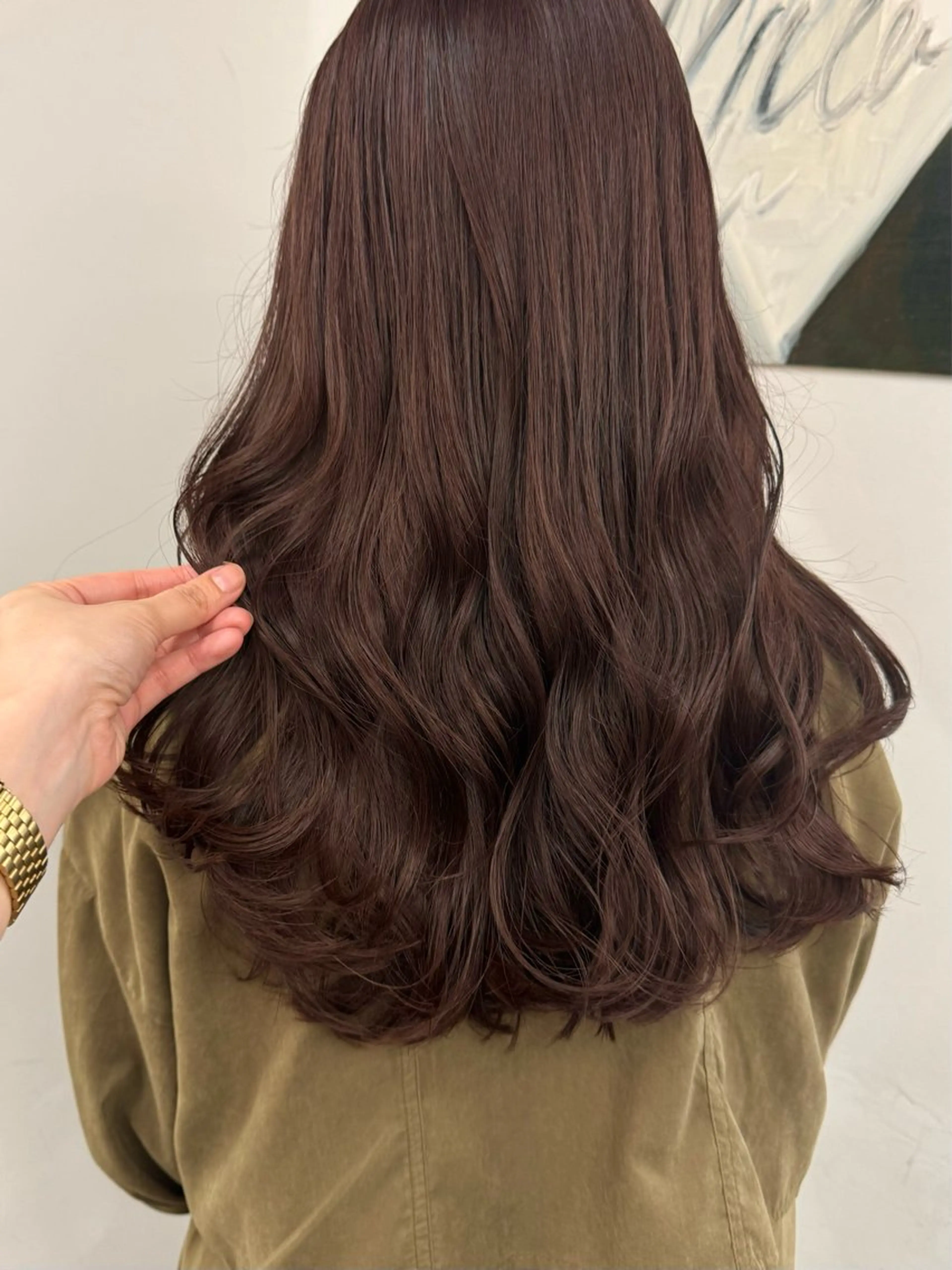 ♡ ブリーチなし！Wカラー + Aujuaトリートメントの写真