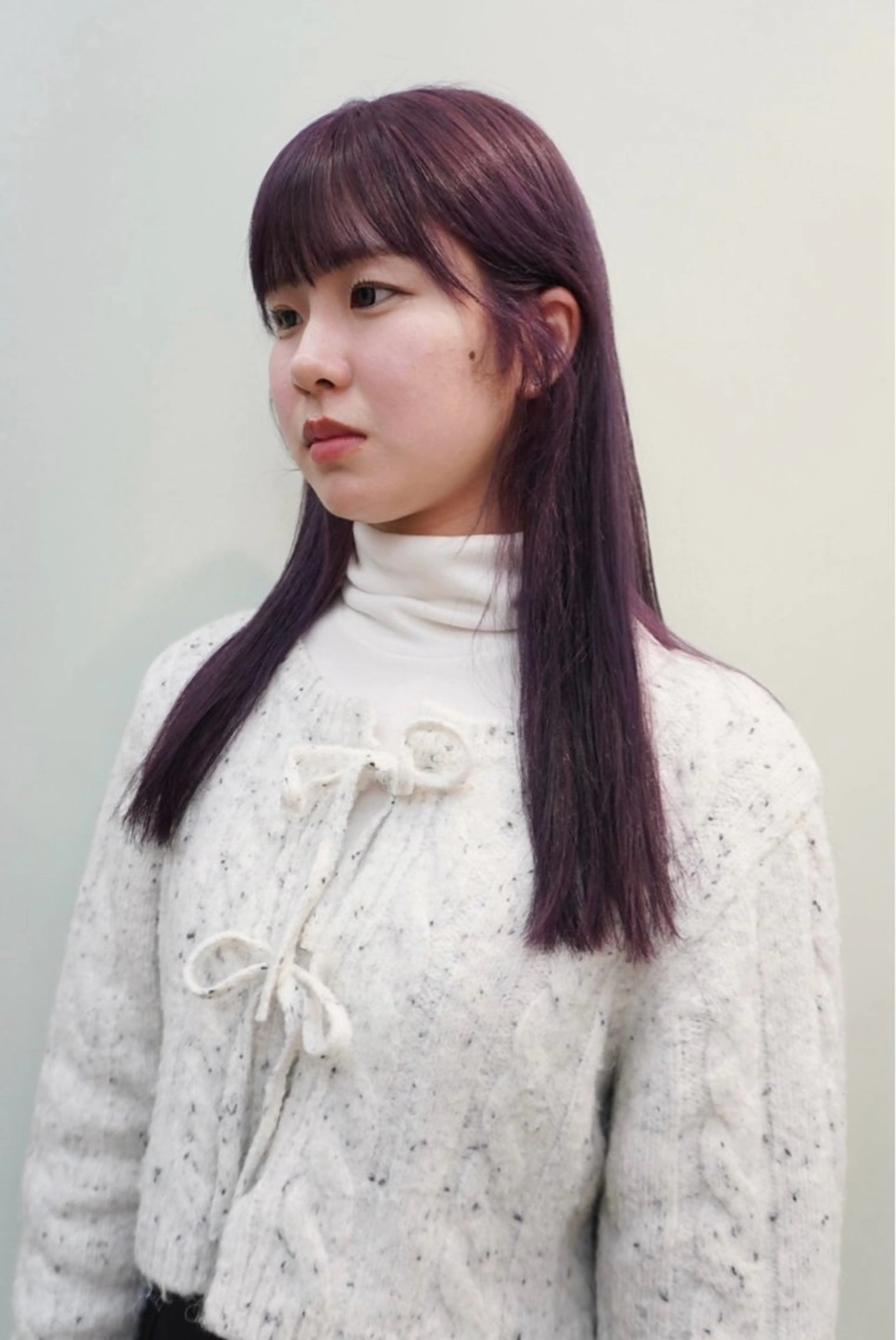 ロング カラー ブリーチ yew所属・名古屋カラーモデル/ 暖色カラー/リカのヘアスタイル