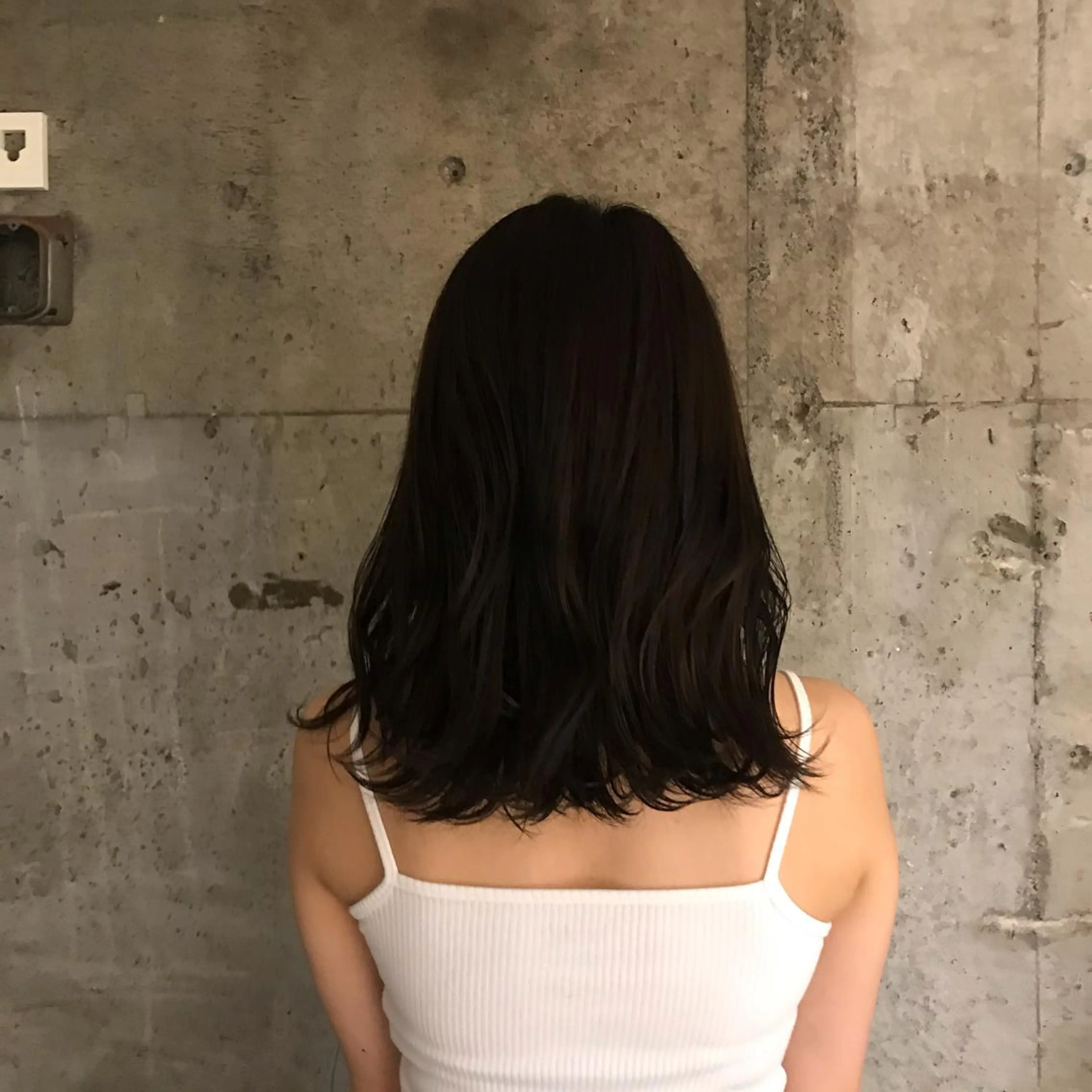 ミディアム 菅原 彩加のヘアスタイル