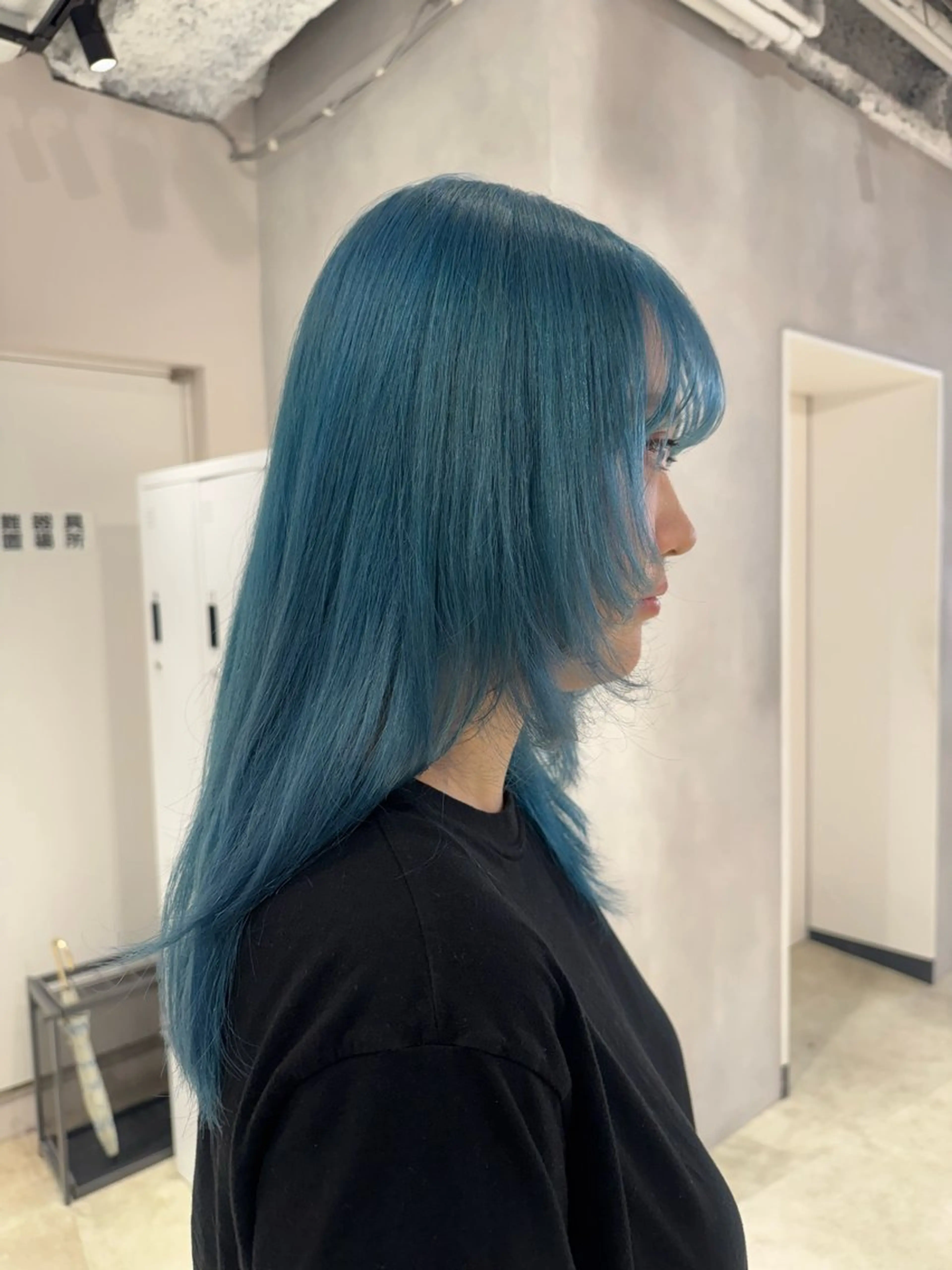 カラー ブルーカラー カット ヘアカラー トリートメント 透明感カラー✨艶髪 制作🌱山根あゆみのヘアスタイル