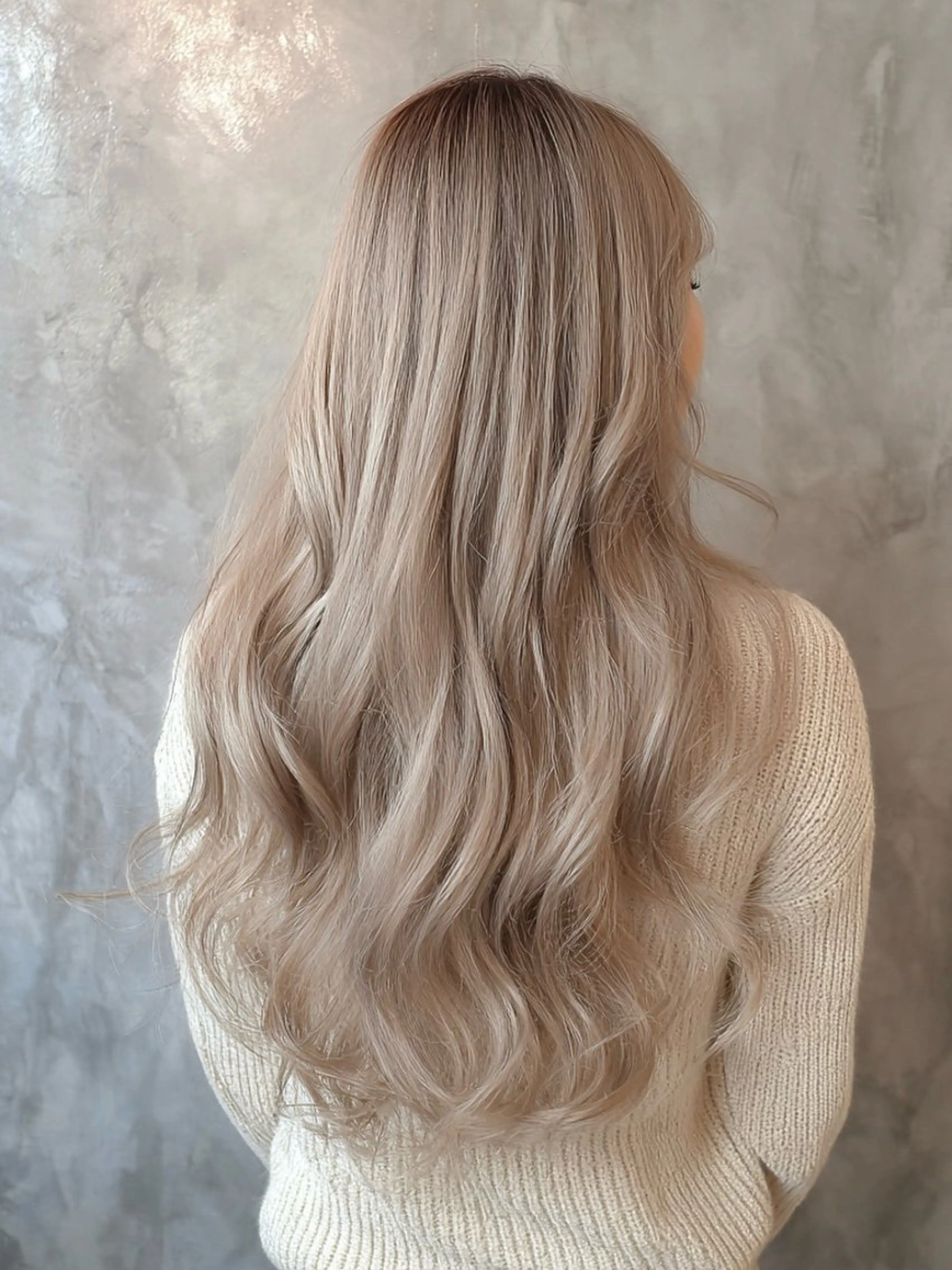 ミディアム カラー ヘアカラー トリートメント 池袋/カラー特化🎨 ロング料金なし🩵のヘアスタイル