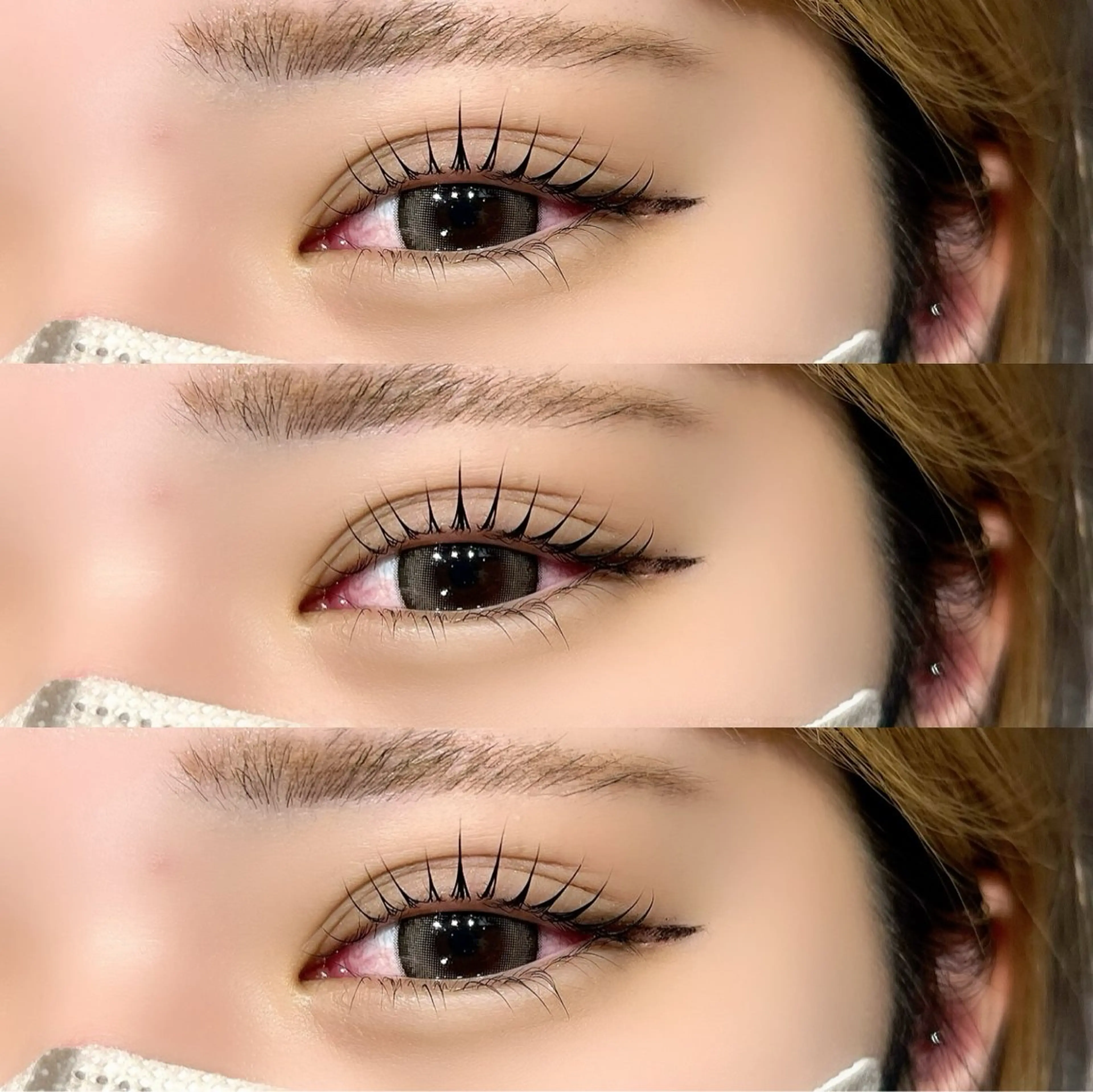 マツエク・マツパ MAQUM𖤐 Satsumiのマツエク・マツパデザイン