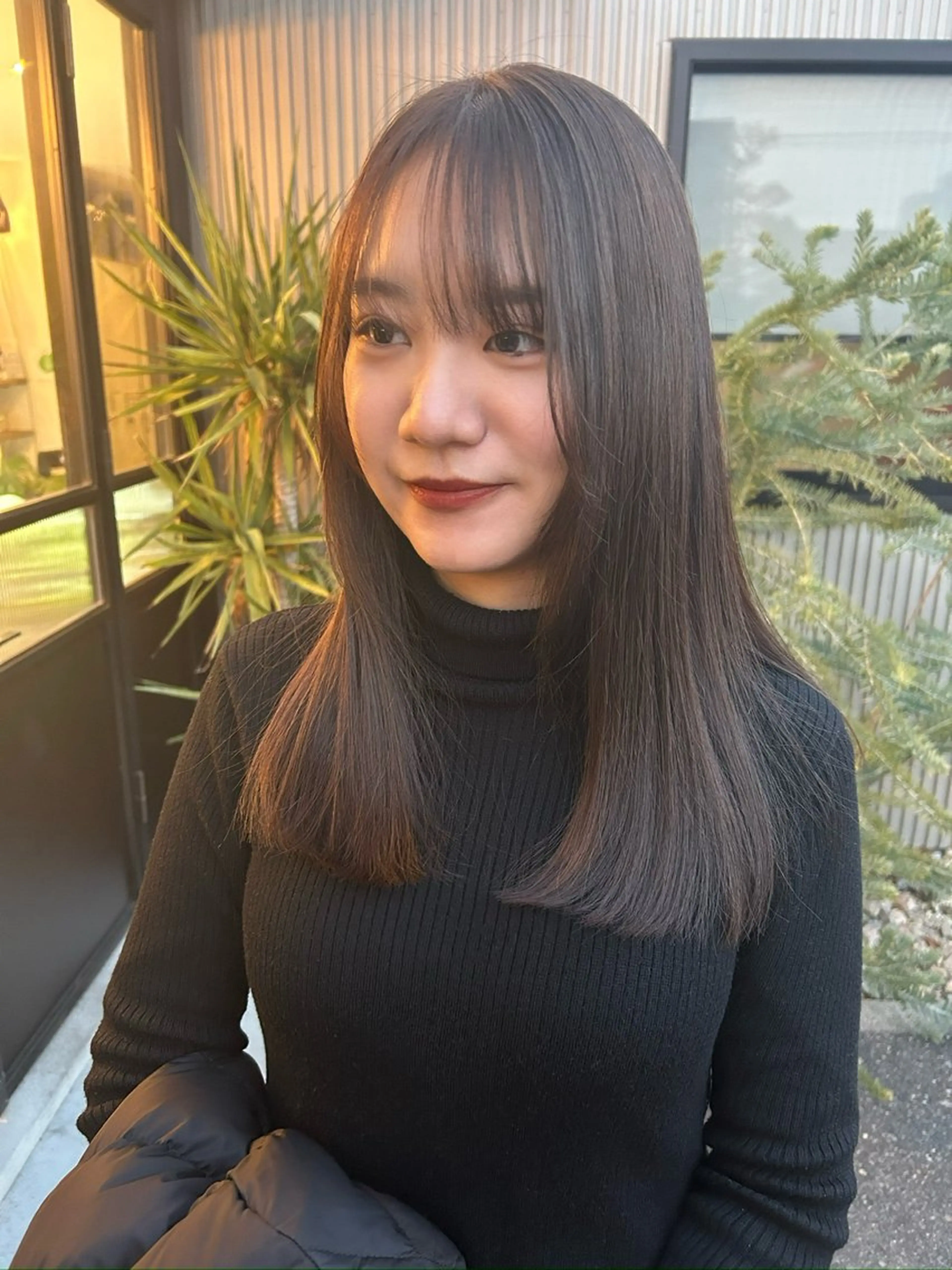 ロング URU organic hair所属・岸 優都里のヘアスタイル