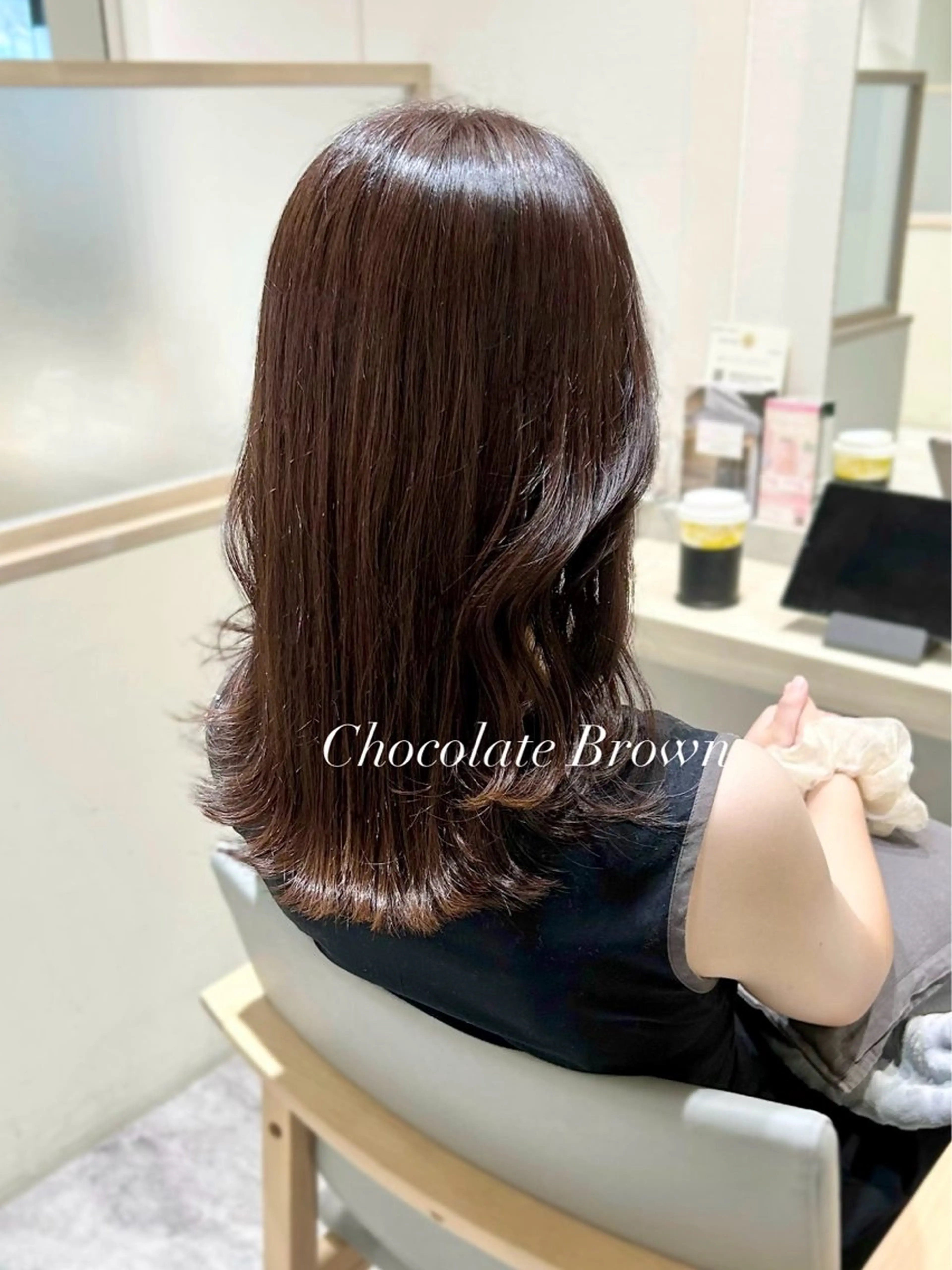 〖ご新規様限定🤎〗オススメ!チョコレートカラー🍫カット込み✳︎3stepアメイジアカラー💆🏻♀️🫧の写真