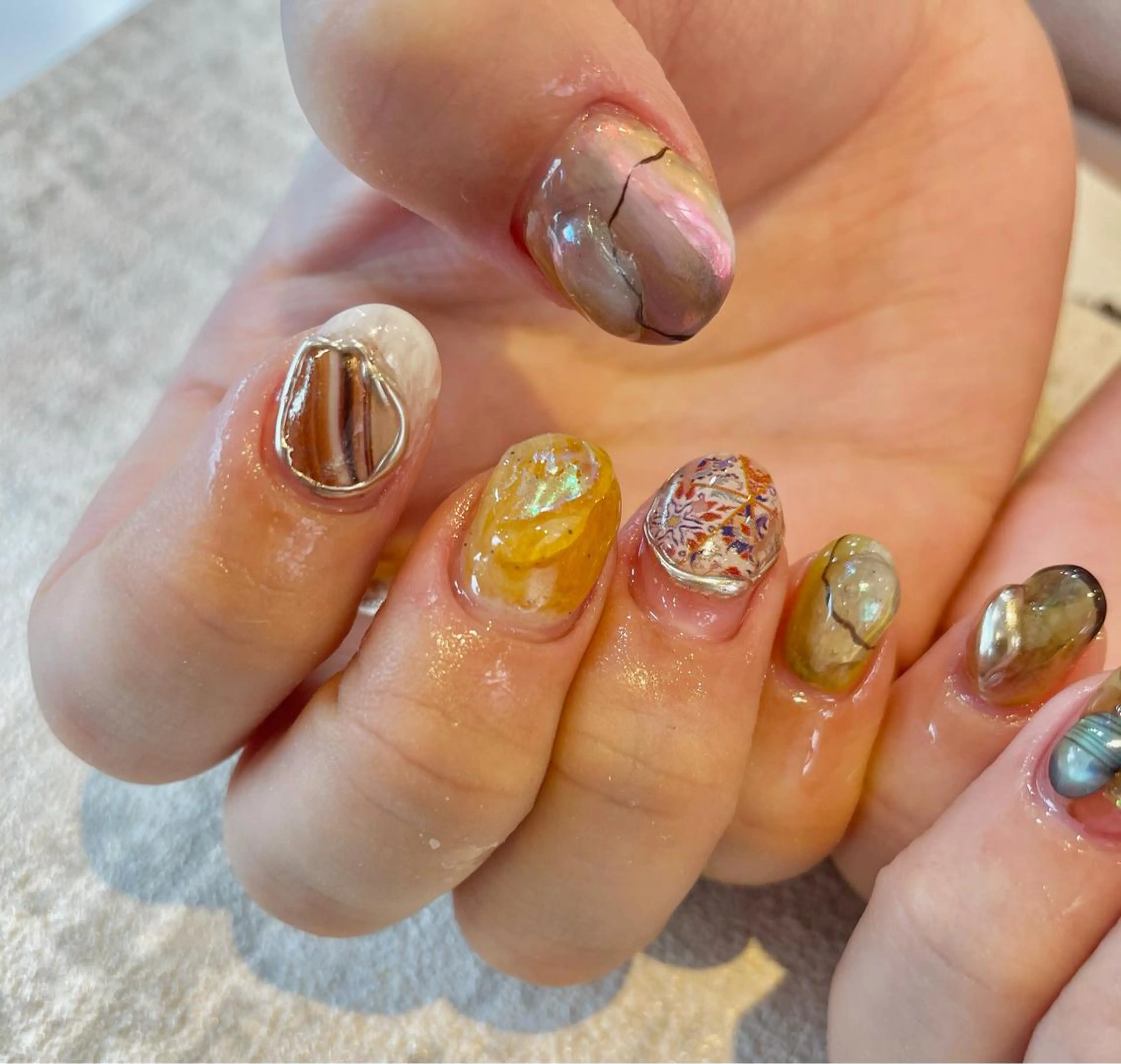 ネイル nuk.所属・坂本 萌のネイルデザイン