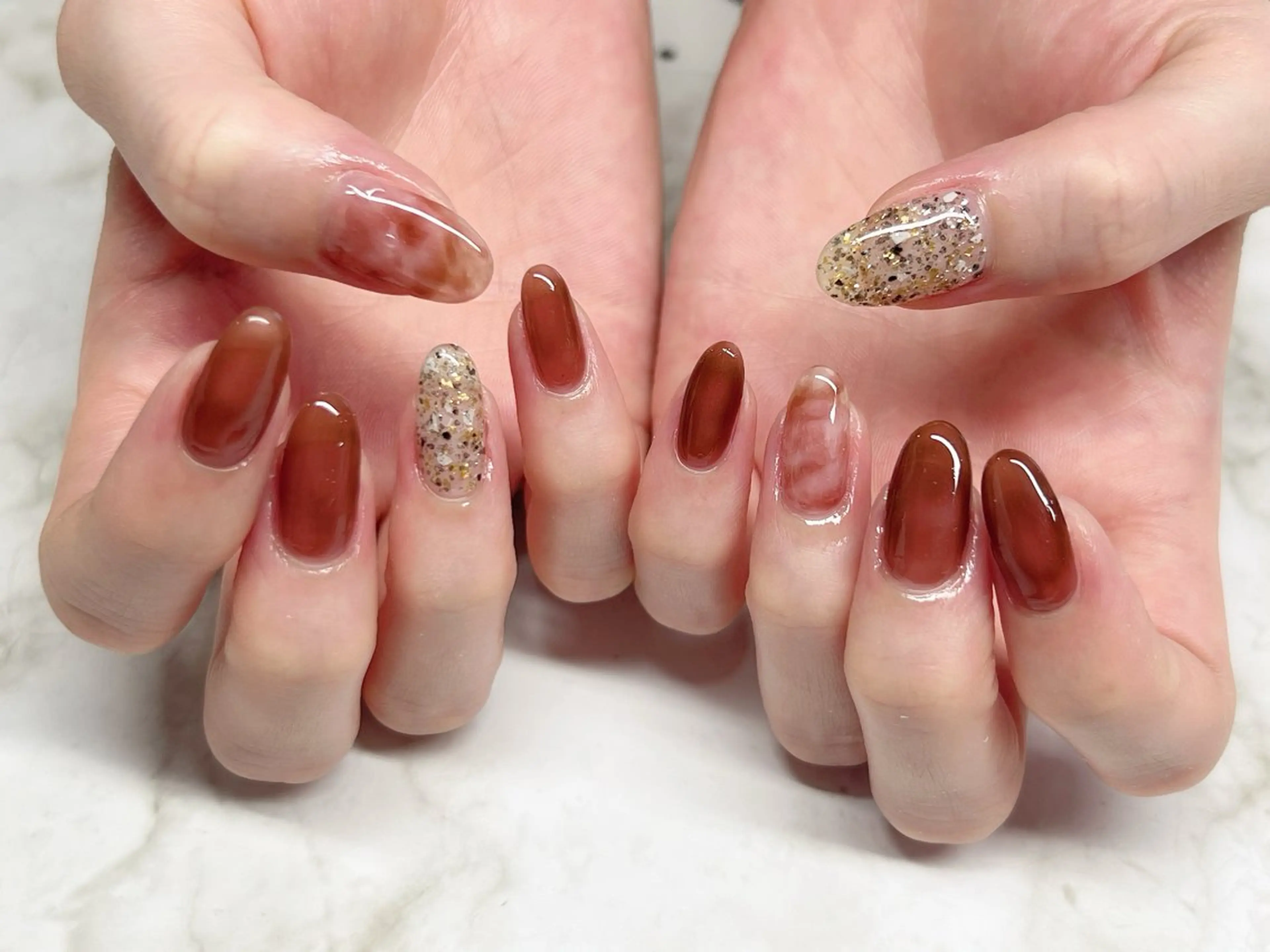 ネイル ハンドネイル NailSalon MAHINAのネイルデザイン