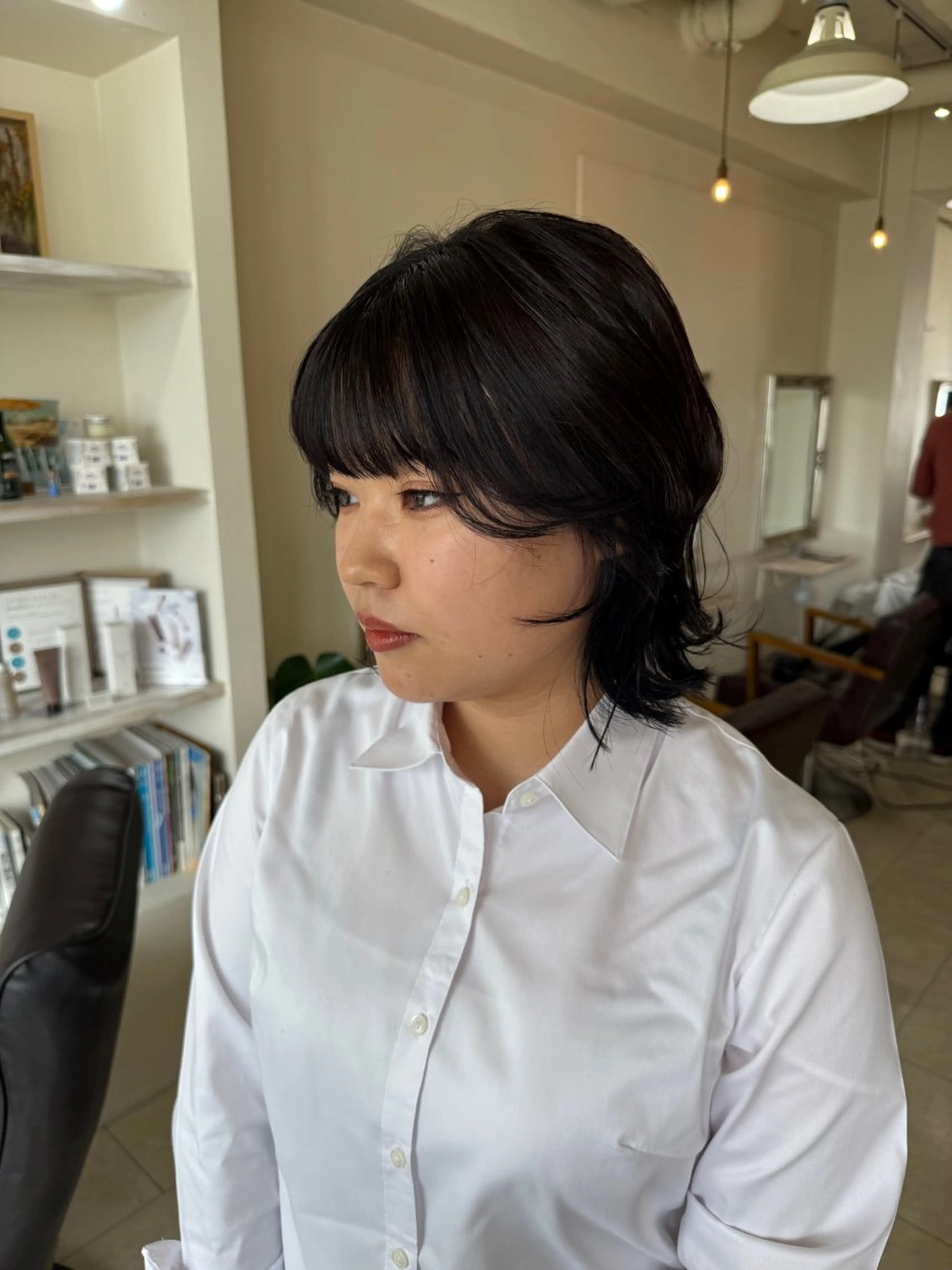 ショート カット Maho/海外 レイヤー/ハイトーンのヘアスタイル