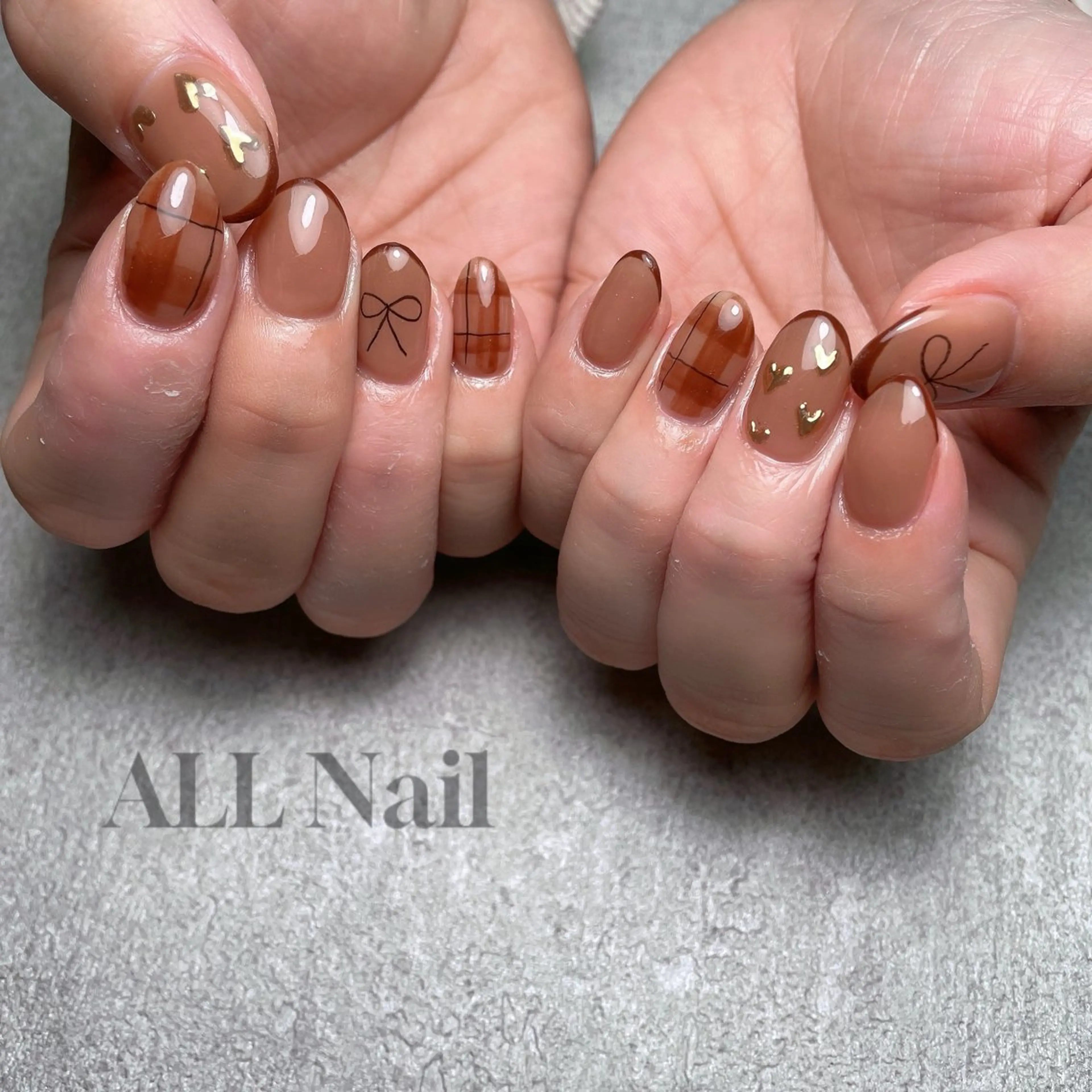 ネイル ブラウン ALL Nail &whiteningのその他イメージ
