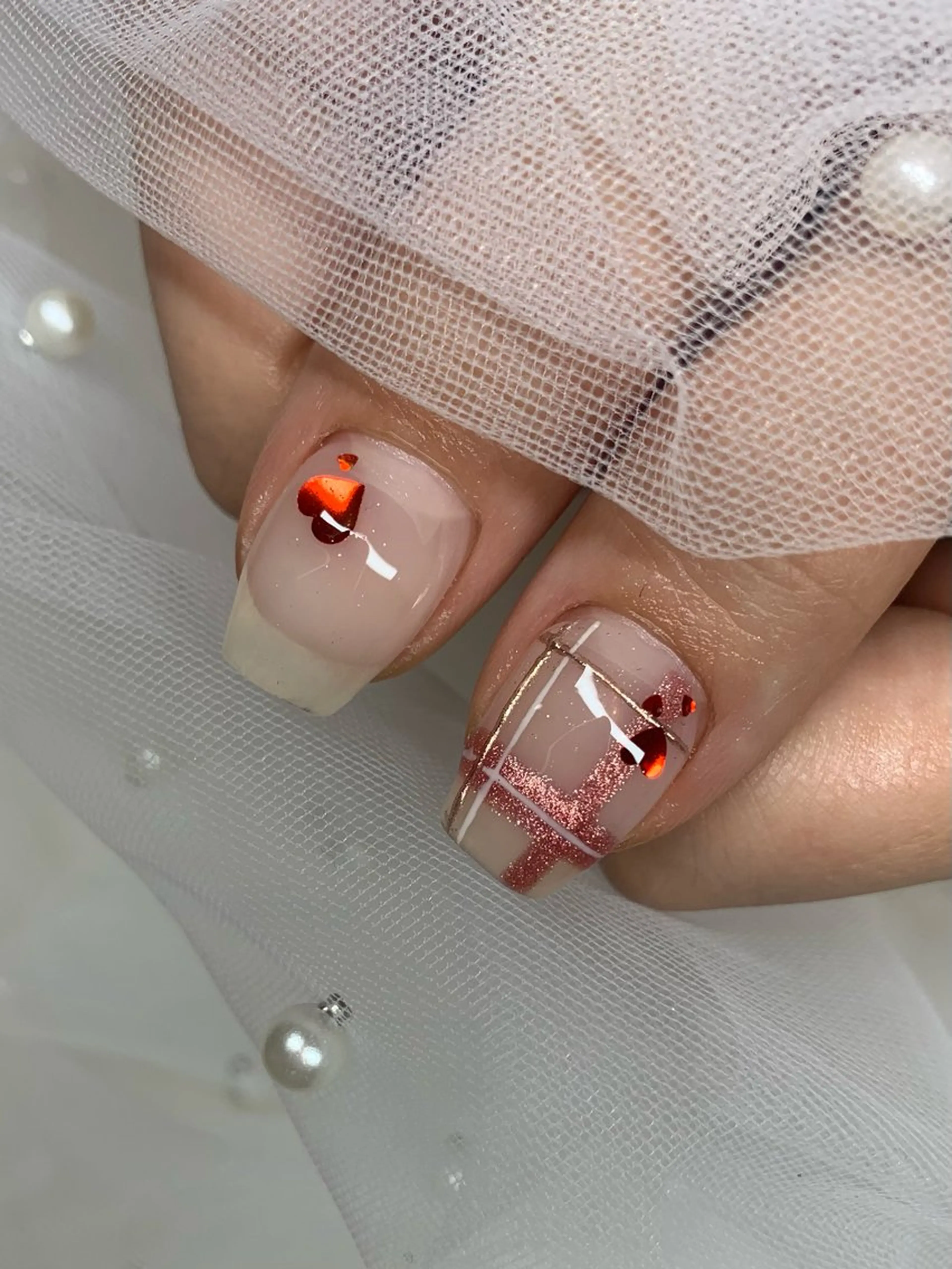 ネイル ハンドネイル フットネイル Yuwabi Nail所属・Mimore ミモア 水戸のネイルデザイン