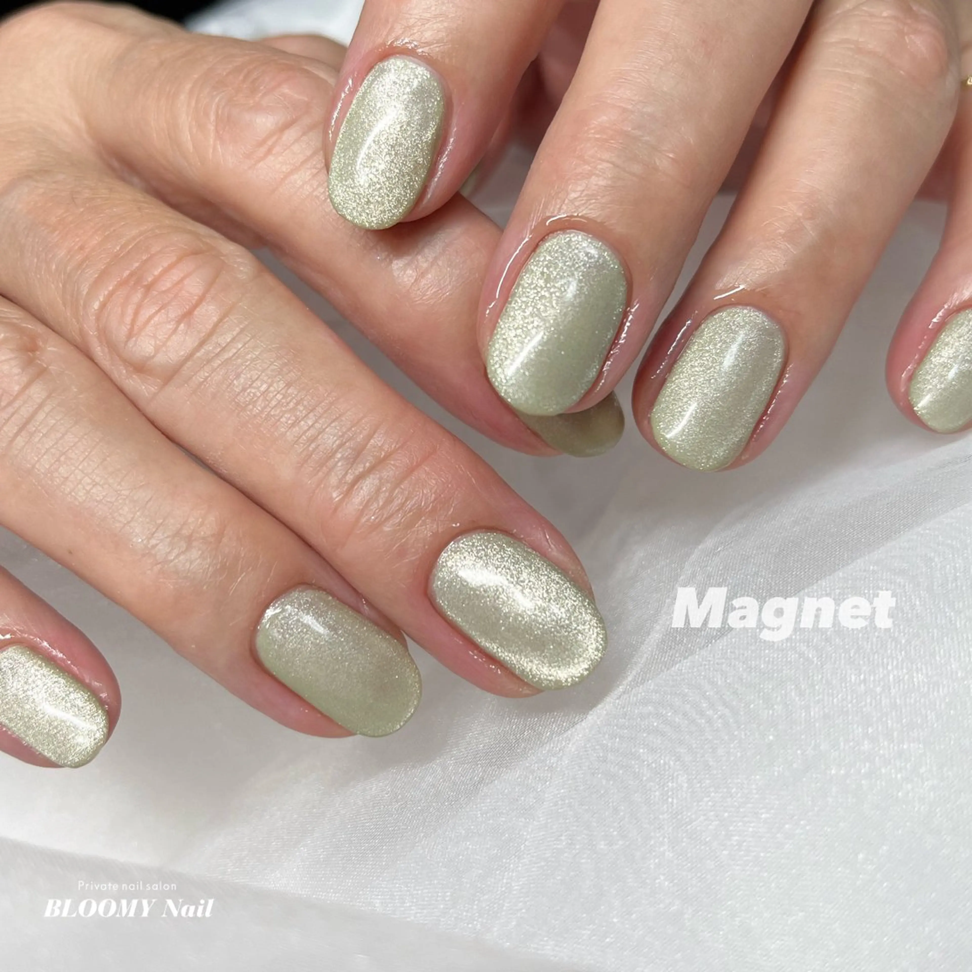 ネイル マグネットネイル BLOOMY nailのネイルデザイン