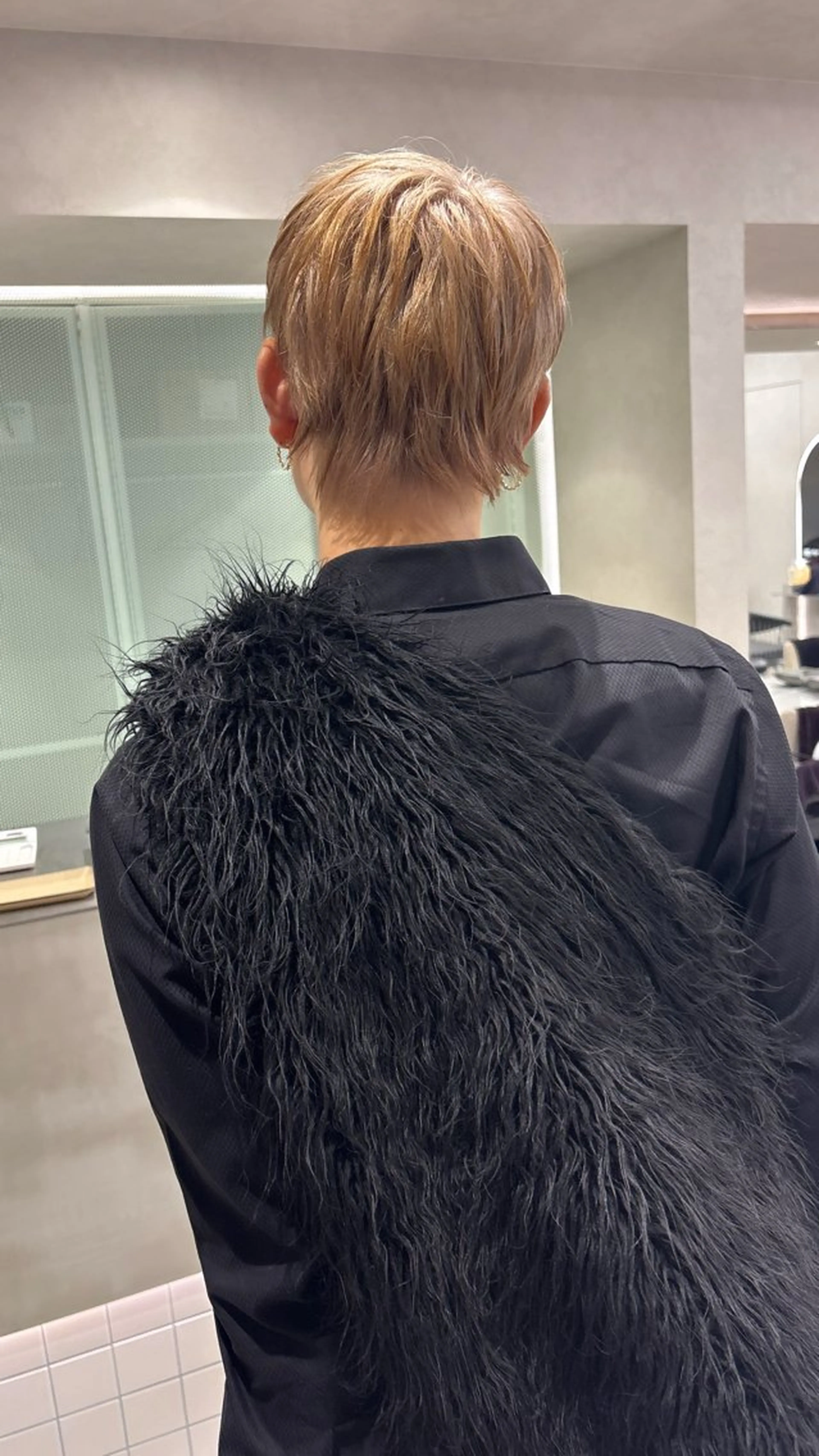 メンズ メンズブリーチ メンズハイトーン Yuta✂︎ 韓国レイヤー🪽のヘアスタイル