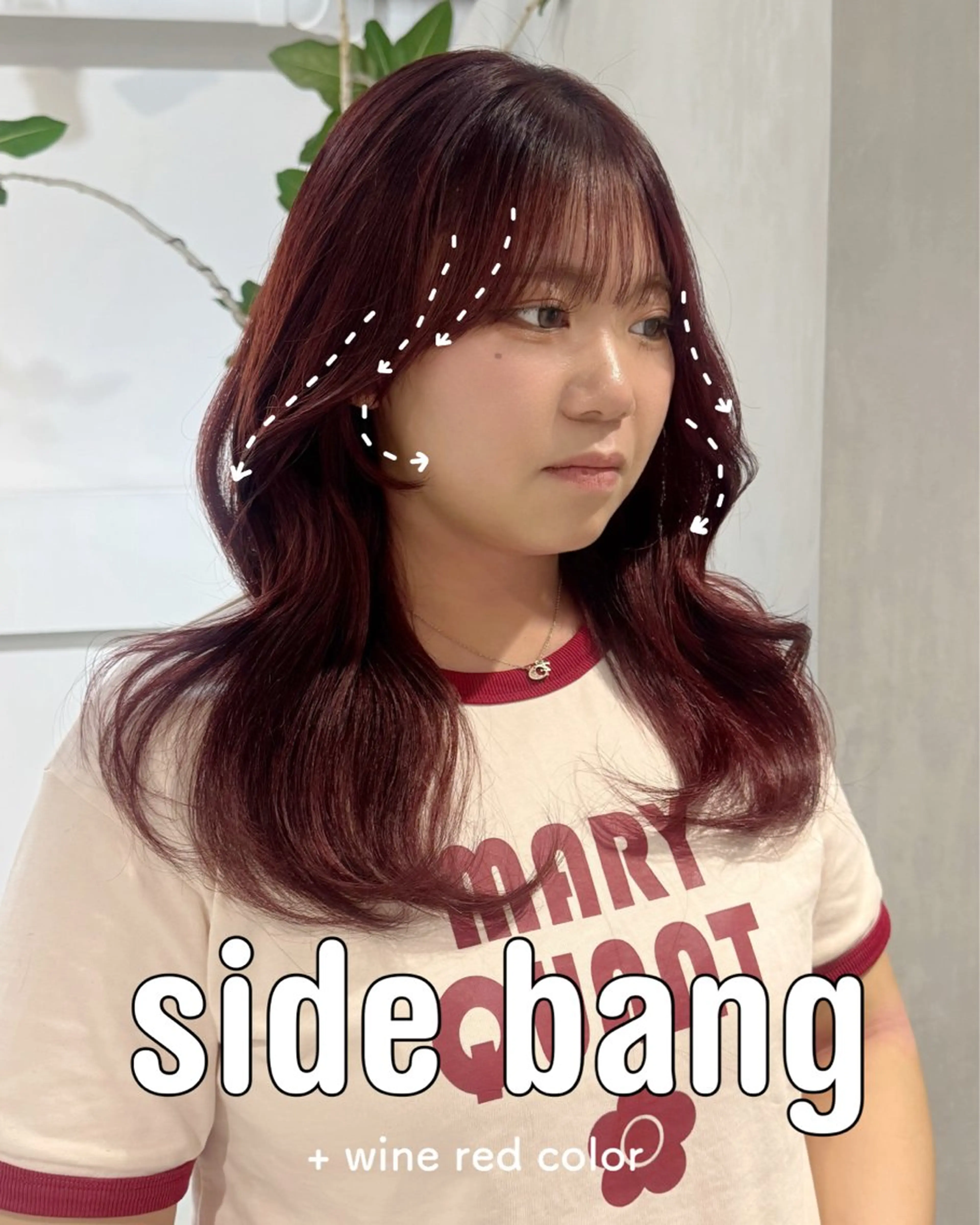 セミロング カット ヘアカラー トリートメント 顔周りcut・ご相談 ＝新宿しずく🇰🇷のヘアスタイル