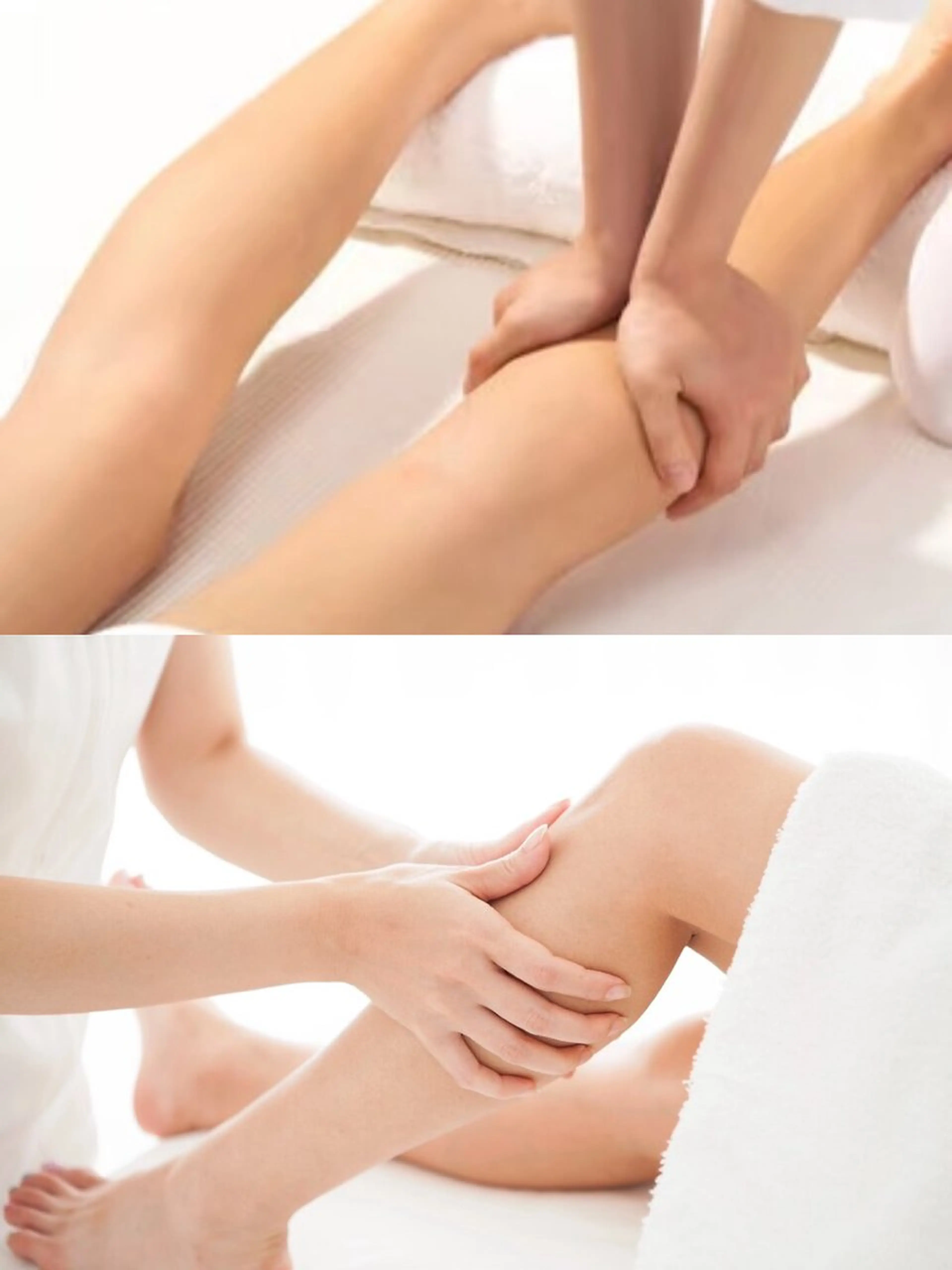 【下半身の浮腫み】集中下半身アロマリンパトリートメントの写真