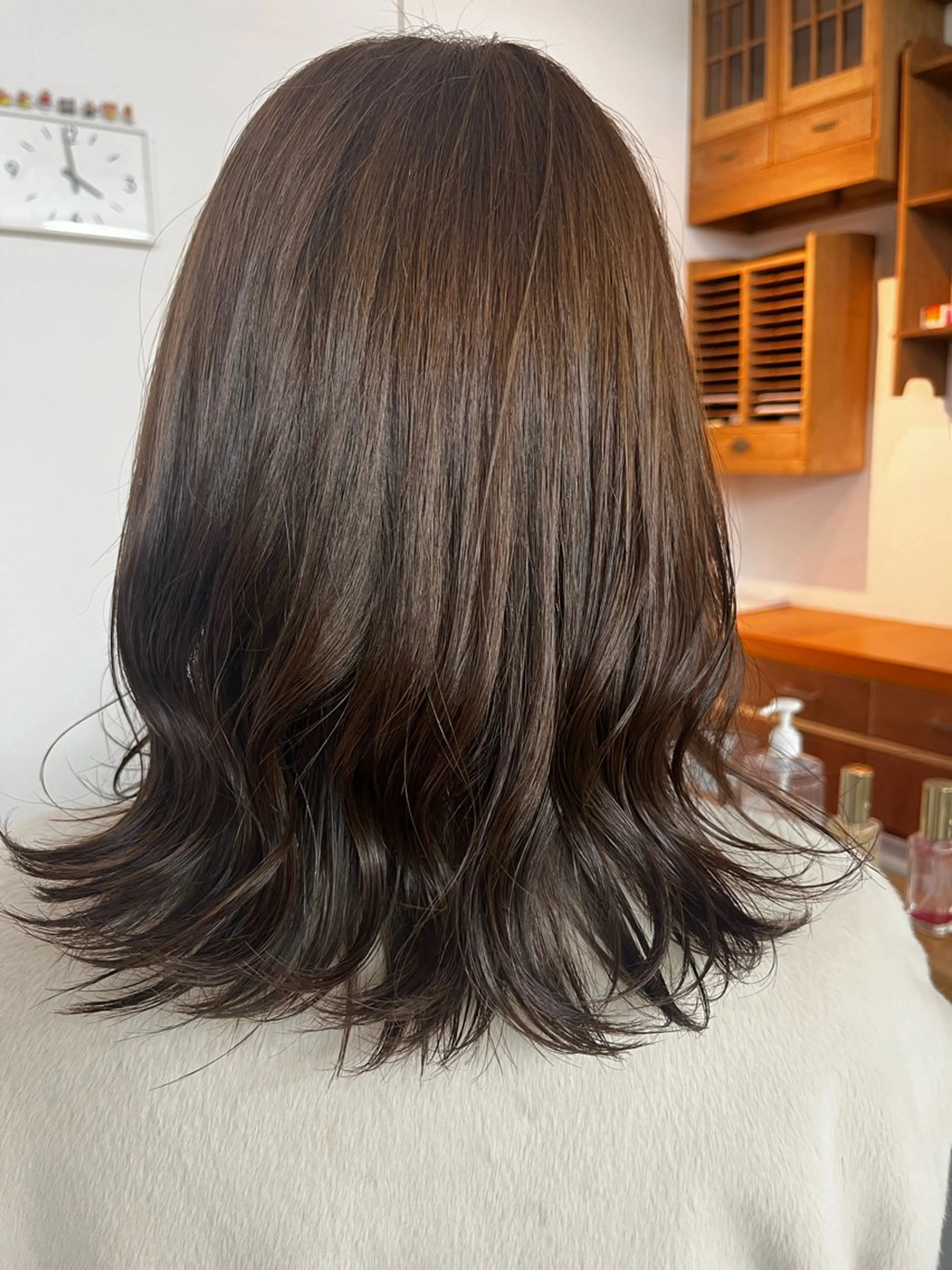 ミディアム ROSSO Hair＆SPA  香椎宮前店所属・SHIINA 香椎宮前店のヘアスタイル