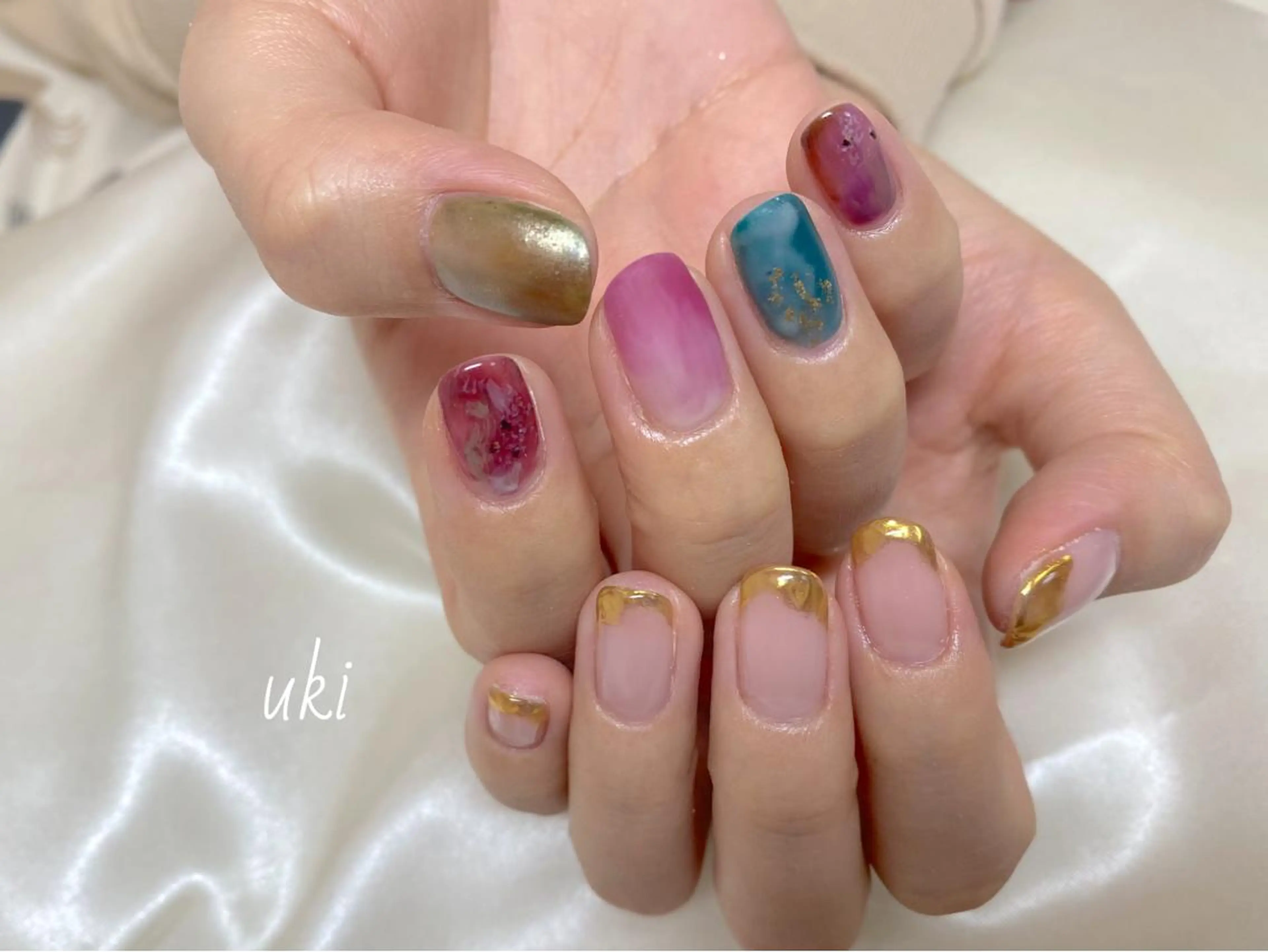 ネイル ハンドネイル Ameri nail /UKIのネイルデザイン