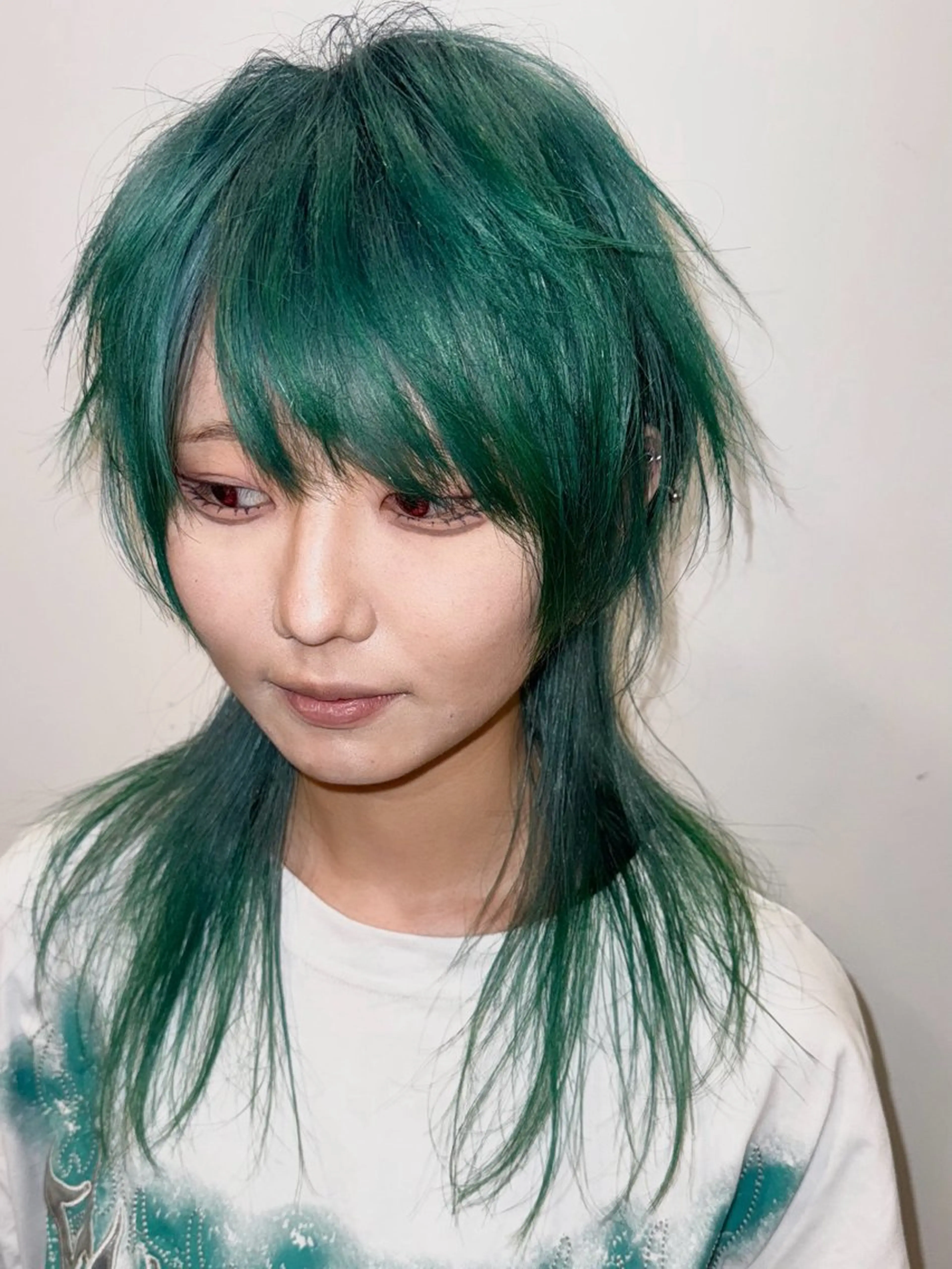 ショート カラー ハイトーンカラー ハッシュカット レイヤーカット ウルフカット カット ヘアカラー トリートメント ハイトーン/レイヤー /ウルフ⭐️永田⭐️のヘアスタイル