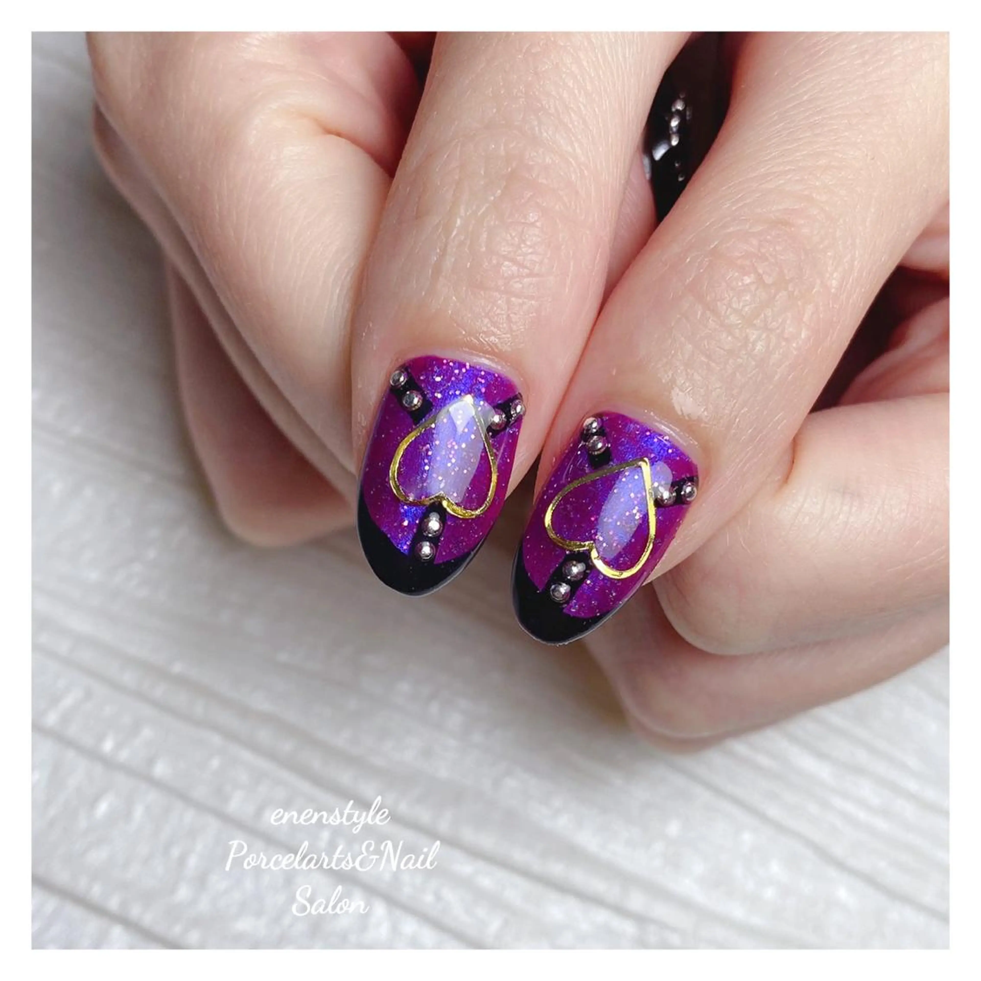 ミディアム ネイル 👑enen style👑のネイルデザイン