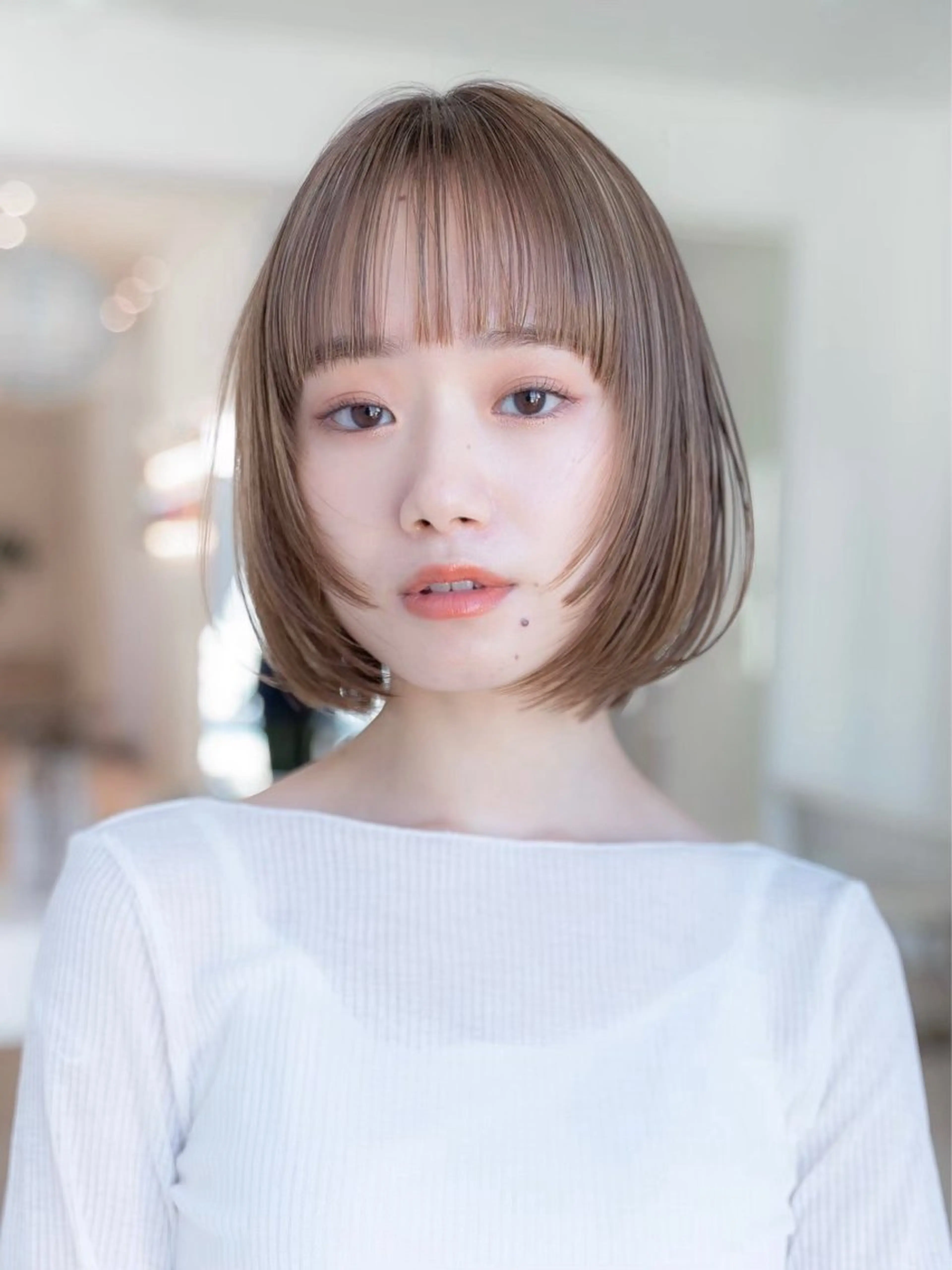 ショート カット 渋谷/切りっぱなし レイヤー/ブリーチのヘアスタイル