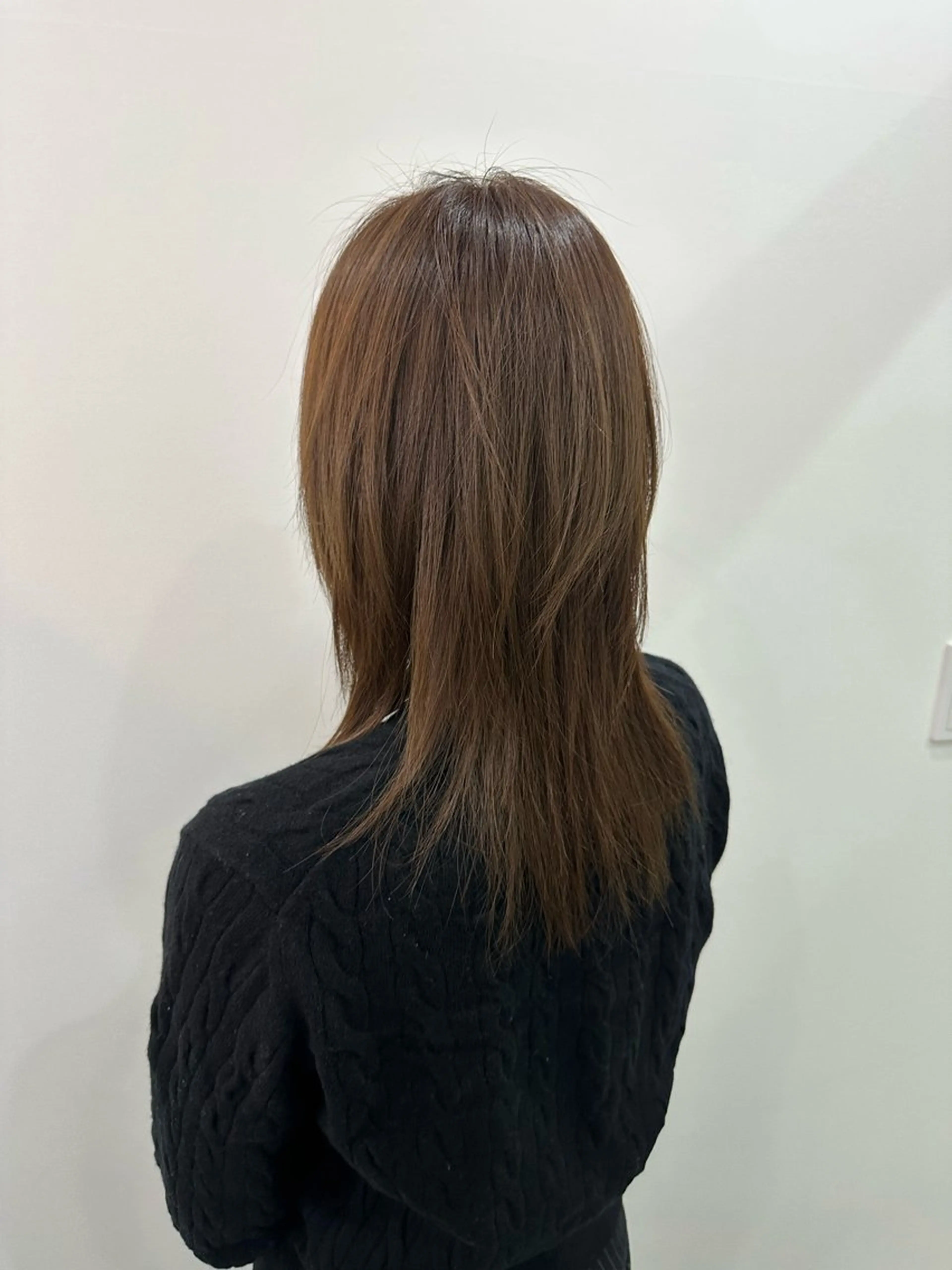 セミロング カラー カット ヘアカラー トリートメント ヘアセット/艶カラー 💐nao.のヘアスタイル