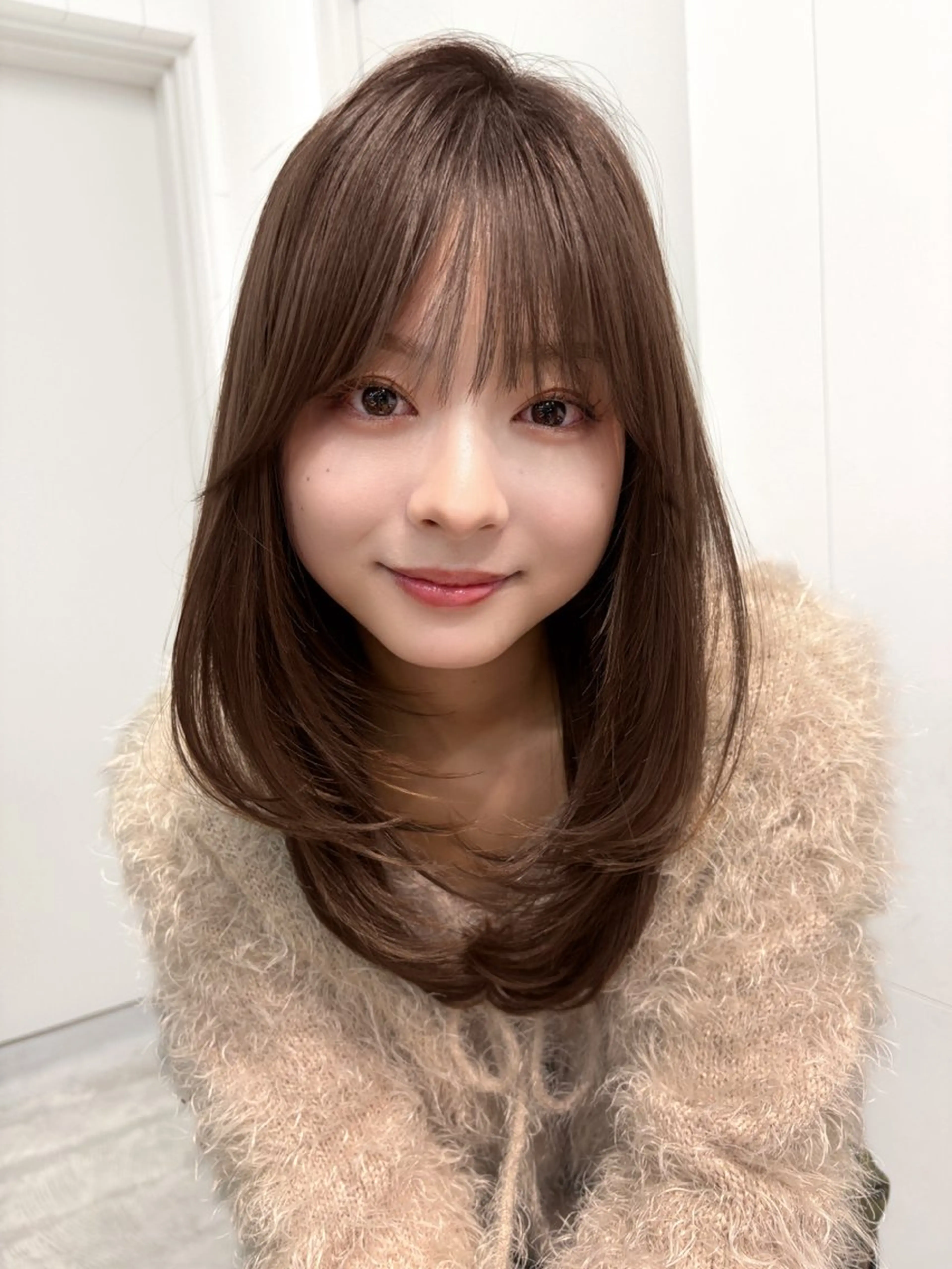 ロング レイヤーカット 🤍yura🤍池袋 レイヤー似合わせのヘアスタイル