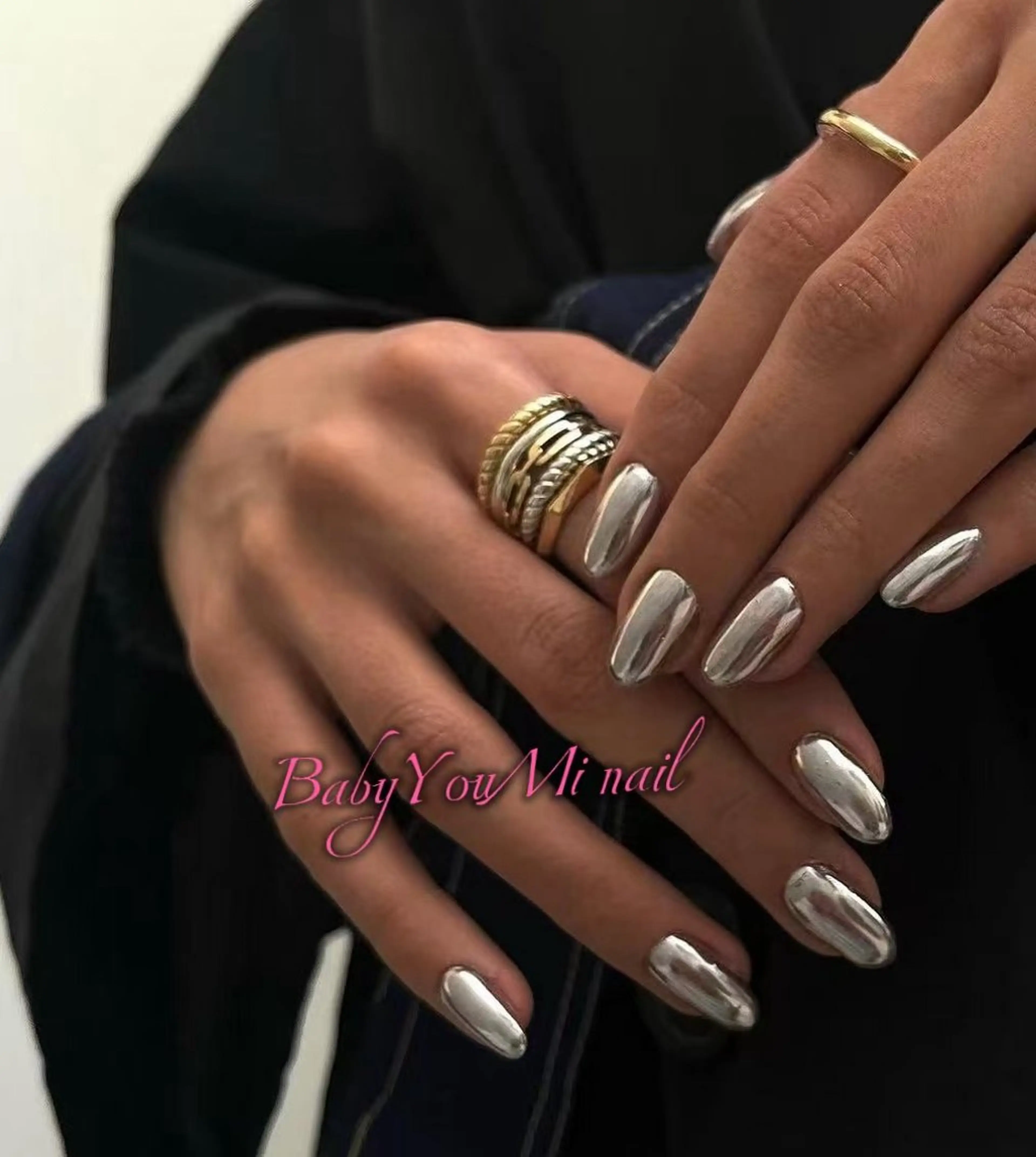 ネイル オーロラネイル フラワーネイル フットネイル フレンチネイル ジェルネイル ハンドネイル BabyYouMi nailのネイルデザイン