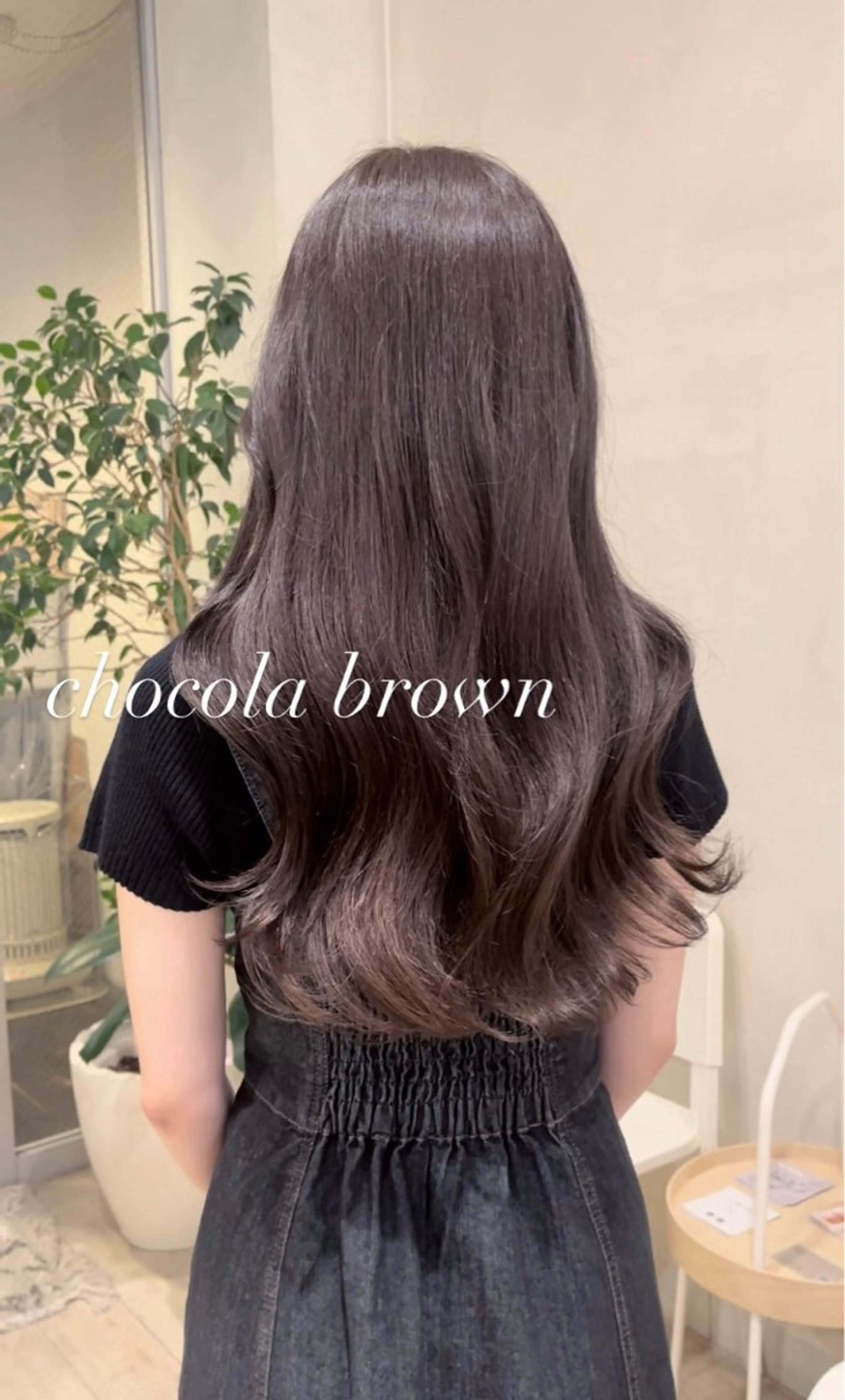 ロング カラー カット ヘアカラー トリートメント nakahara madokaのヘアスタイル