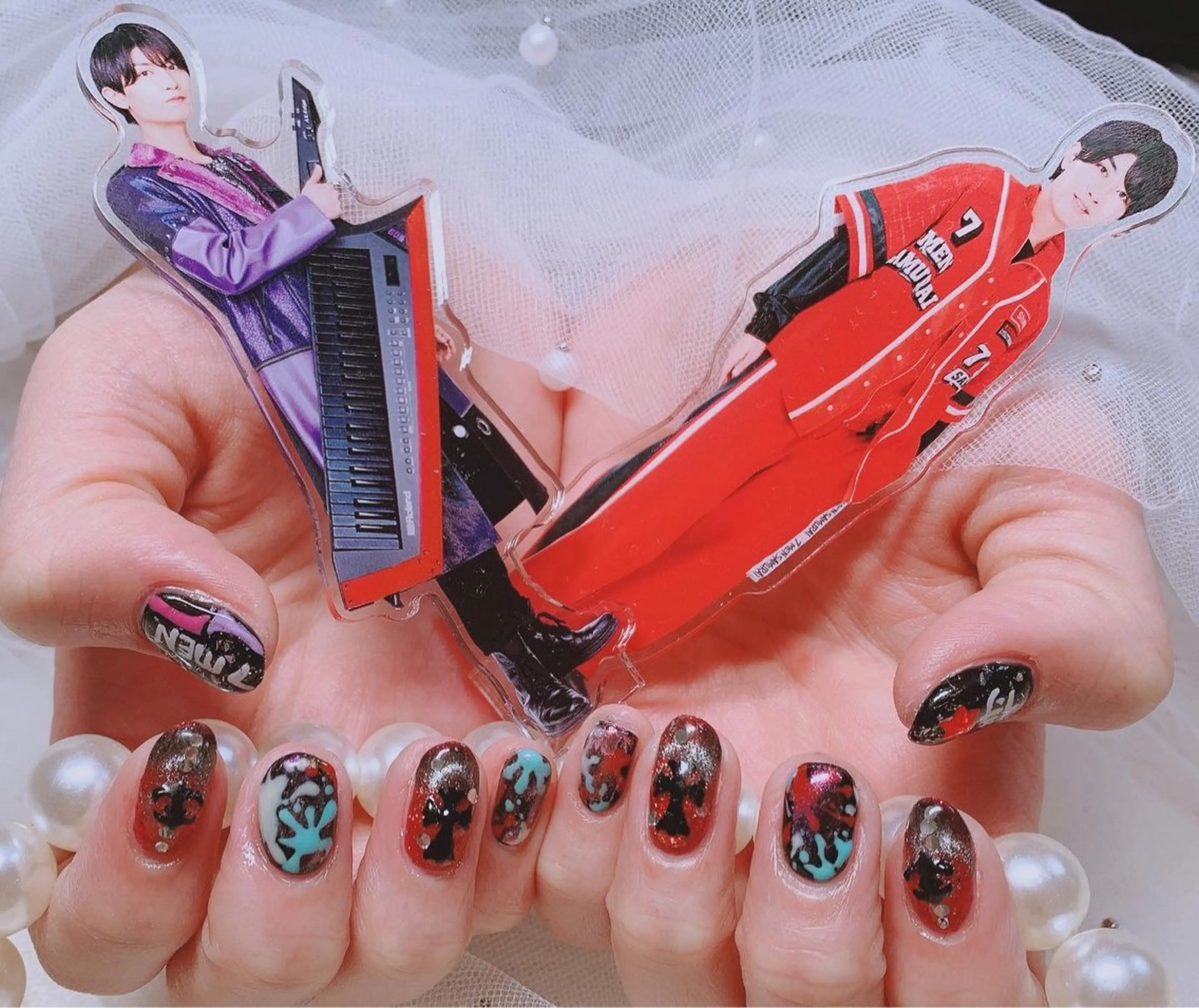 ネイル 高島 夏海のネイルデザイン