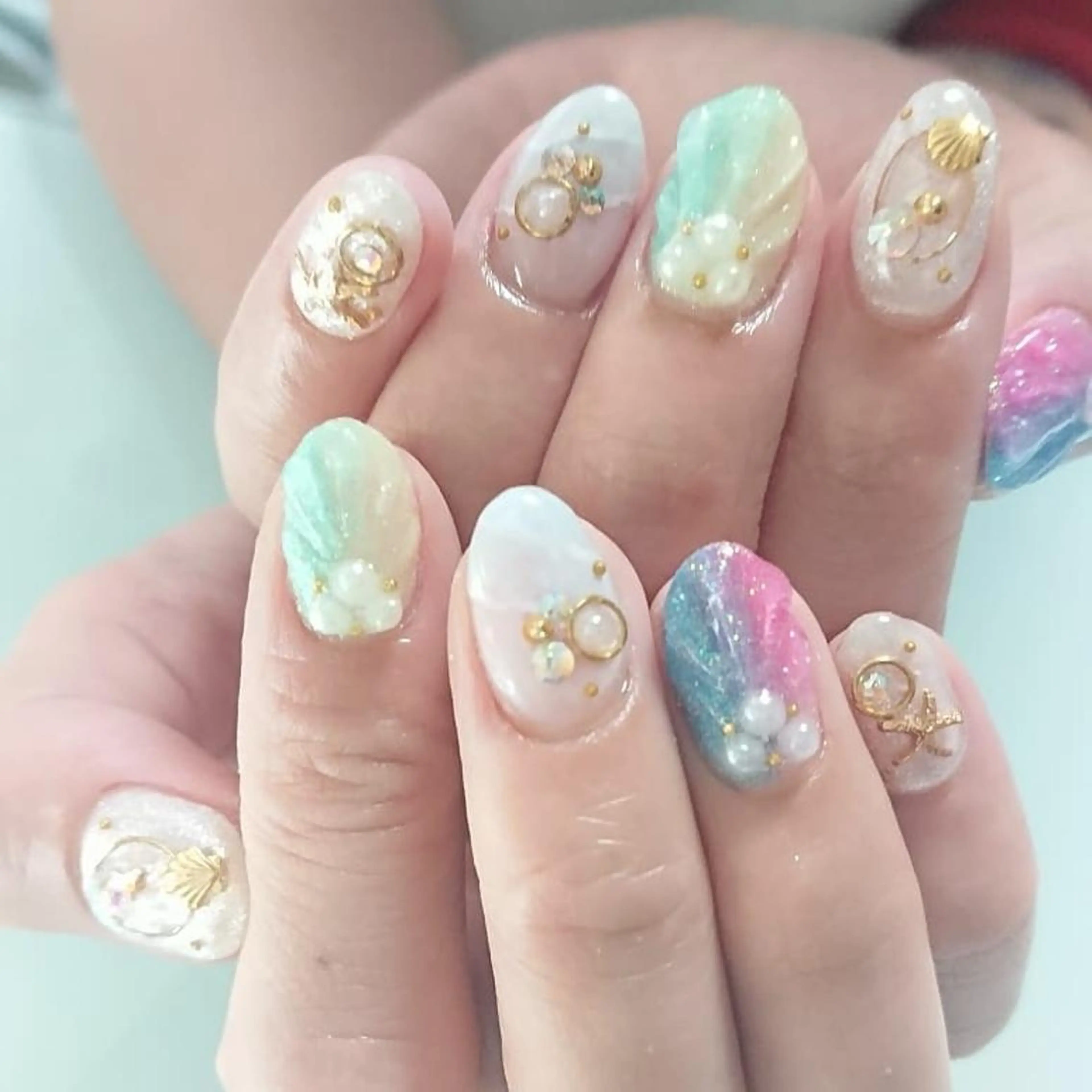 ネイル QULEONAIL所属・大城 裕麻のネイルデザイン