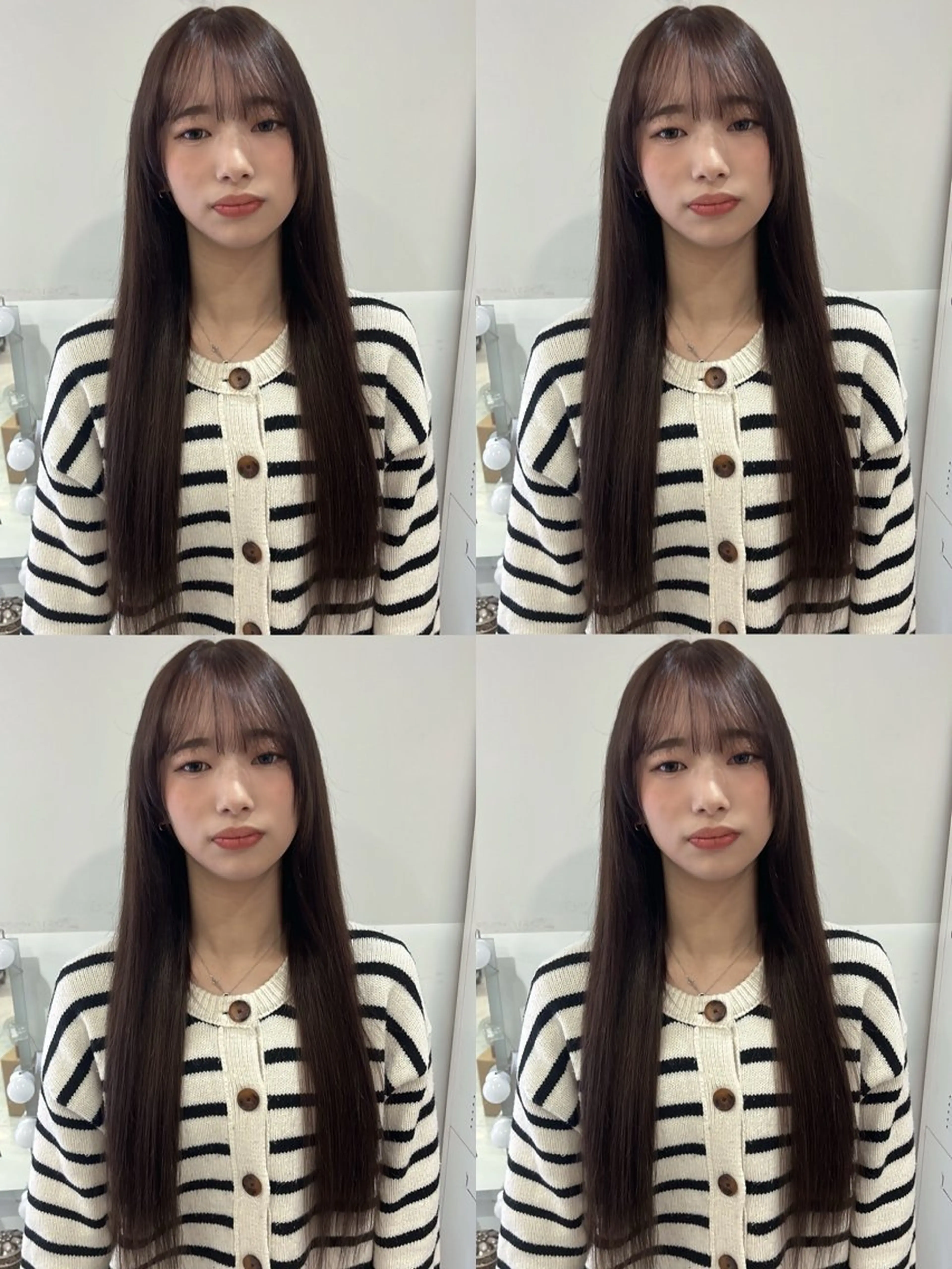 ミディアム カラー ヘアカラー トリートメント エクステ 🦋エクステ/透明感 /艶髪🦋REISAのヘアスタイル