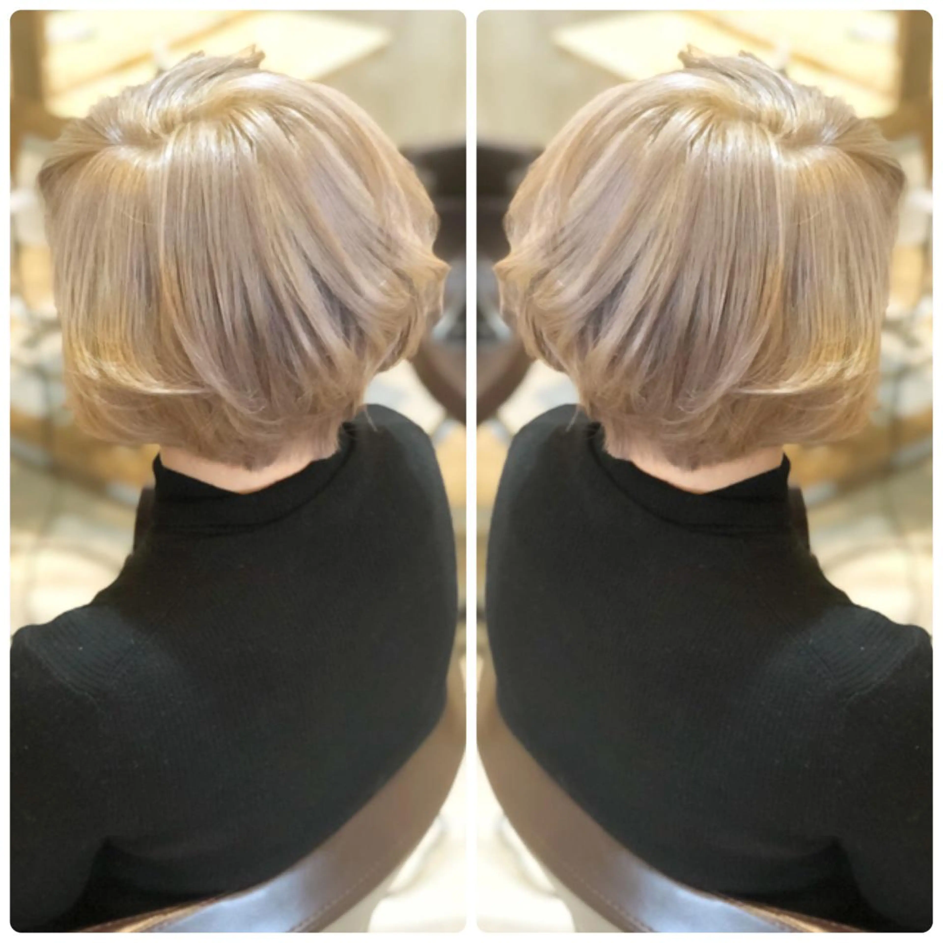 ショート カラー シルバー 小山内 龍一郎 店長のヘアスタイル