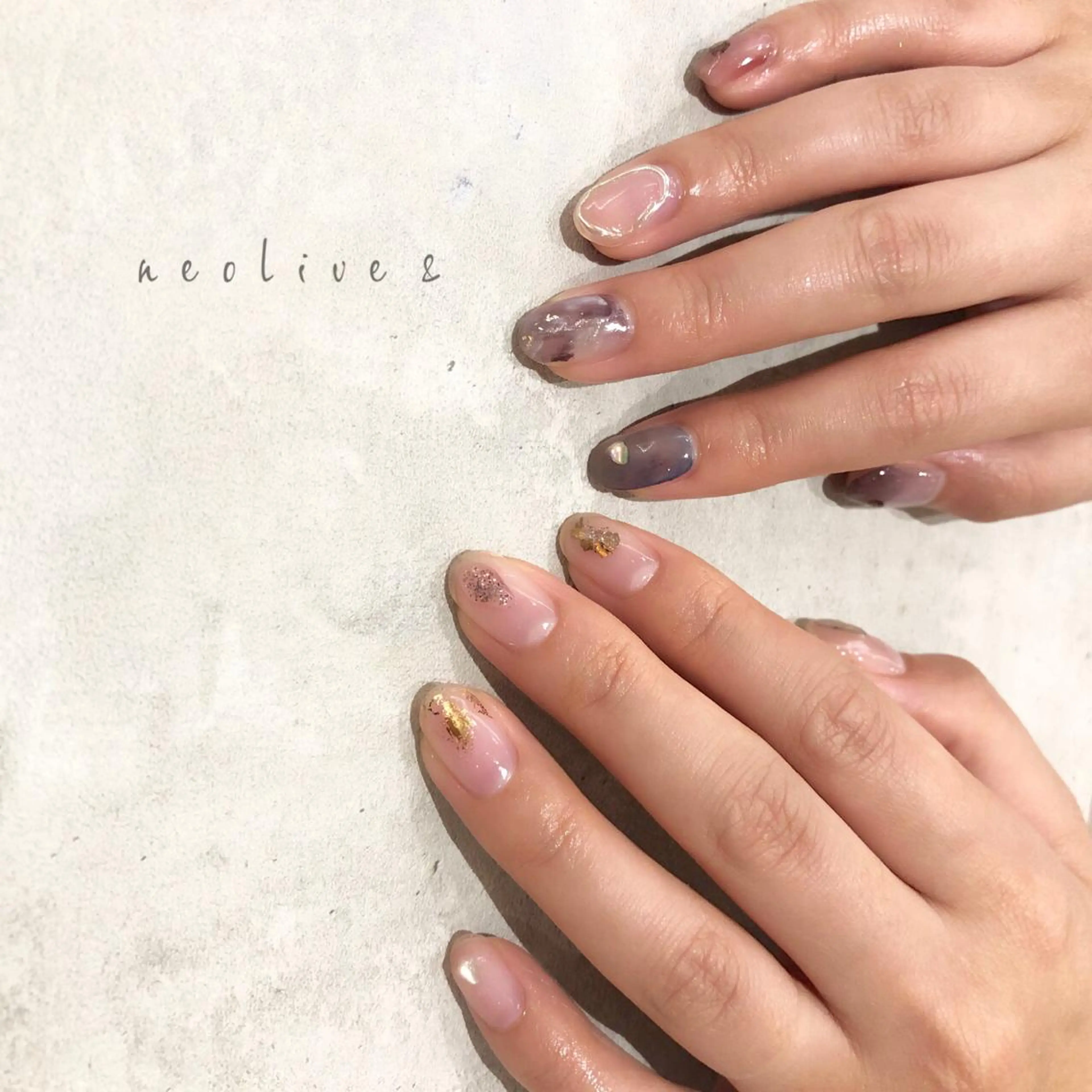 ネイル ハンドネイル Yuriko Omi パラジェル/渋谷のネイルデザイン