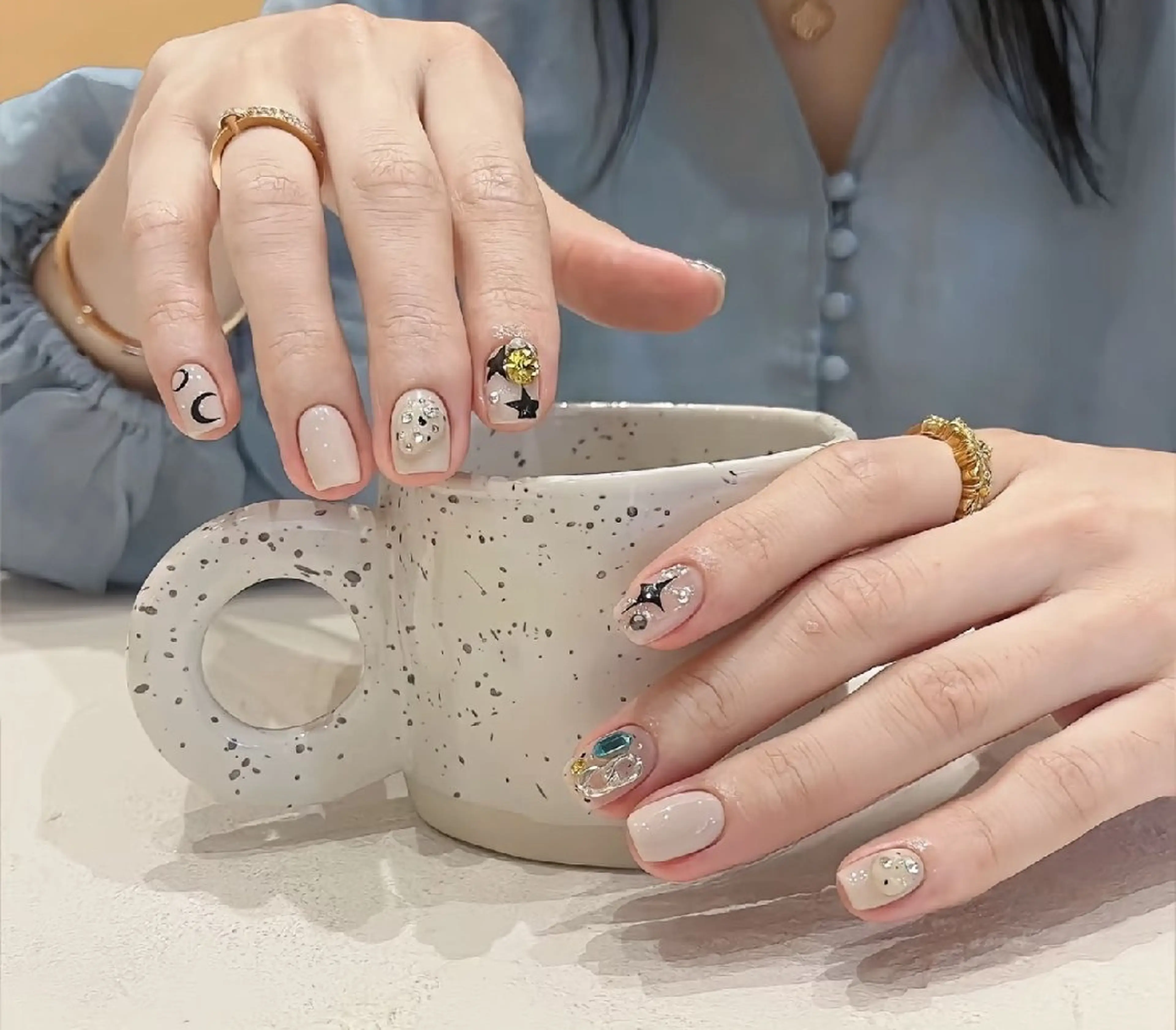 ネイル ハンドネイル パラジェル＆フィルイン取り扱いサロンSol Nail所属・Sol Nail ミネのネイルデザイン