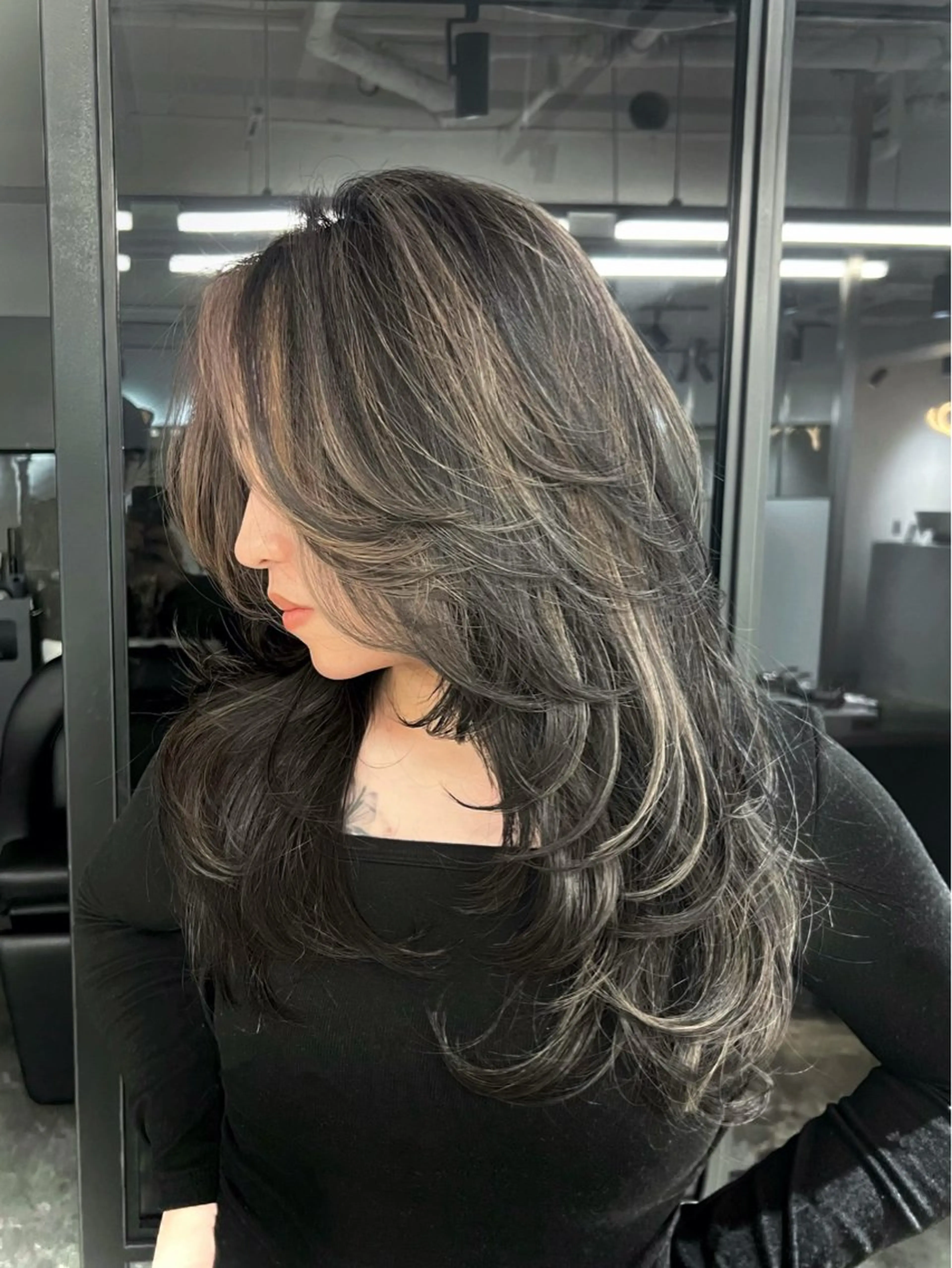 セミロング カラー カット ヘアカラー 💖梅田レイヤー💖 副店長Tsubasaのヘアスタイル