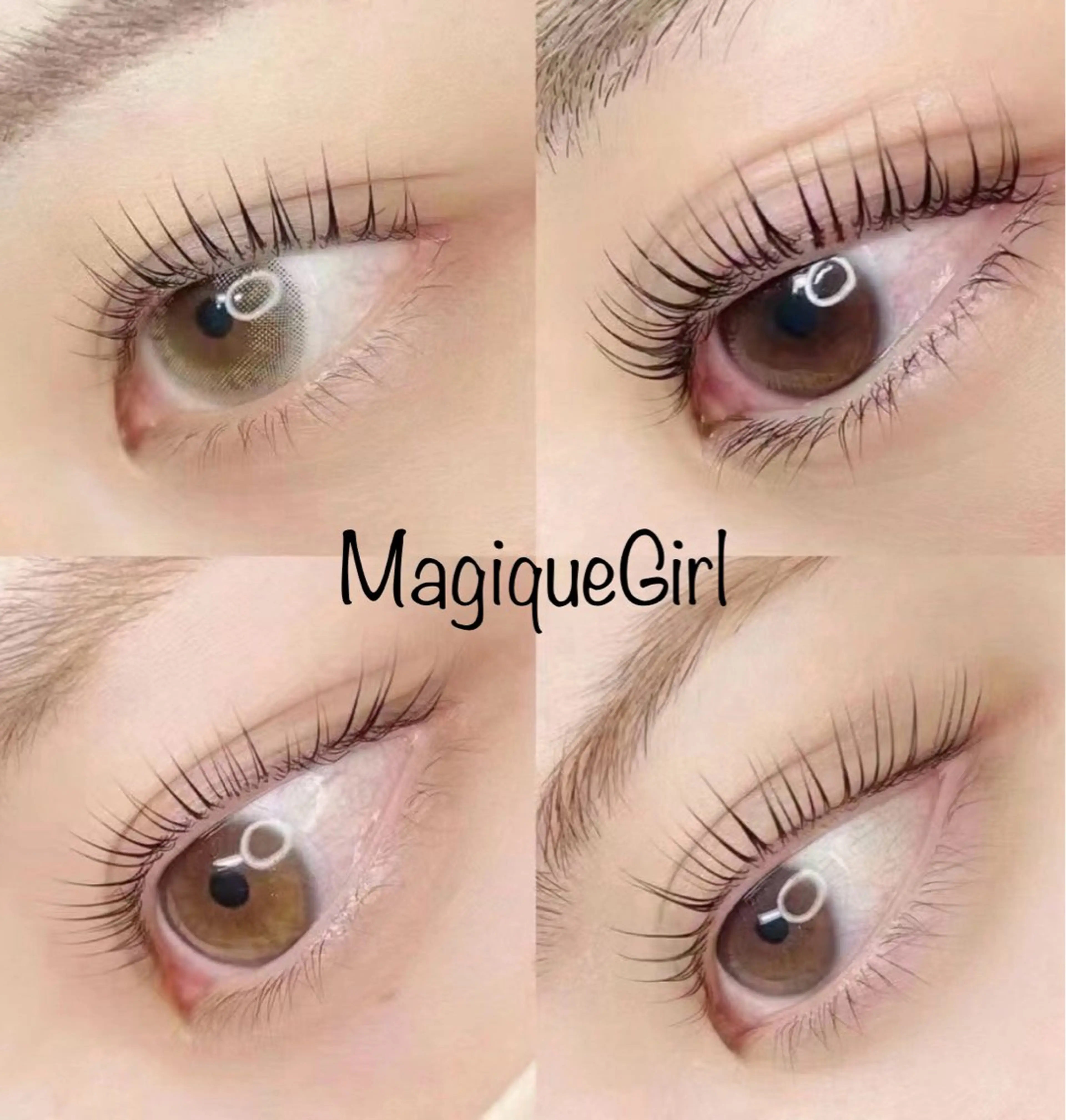 マツエク・マツパ マツパ Magique パリ 専門店🎀のマツエク・マツパデザイン