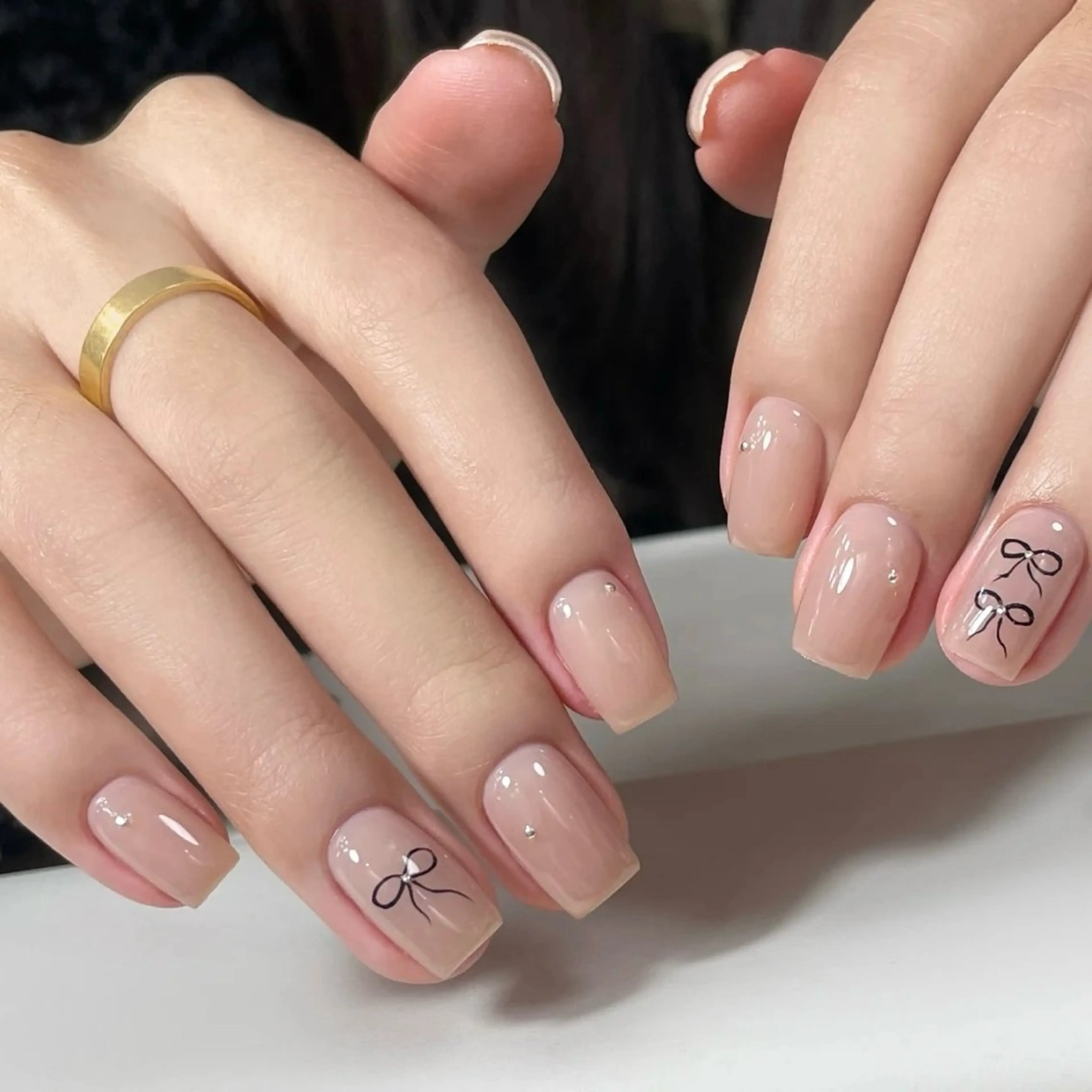 ネイル ハンドネイル By moonネイル 🌷ワンホン/韓国風のネイルデザイン