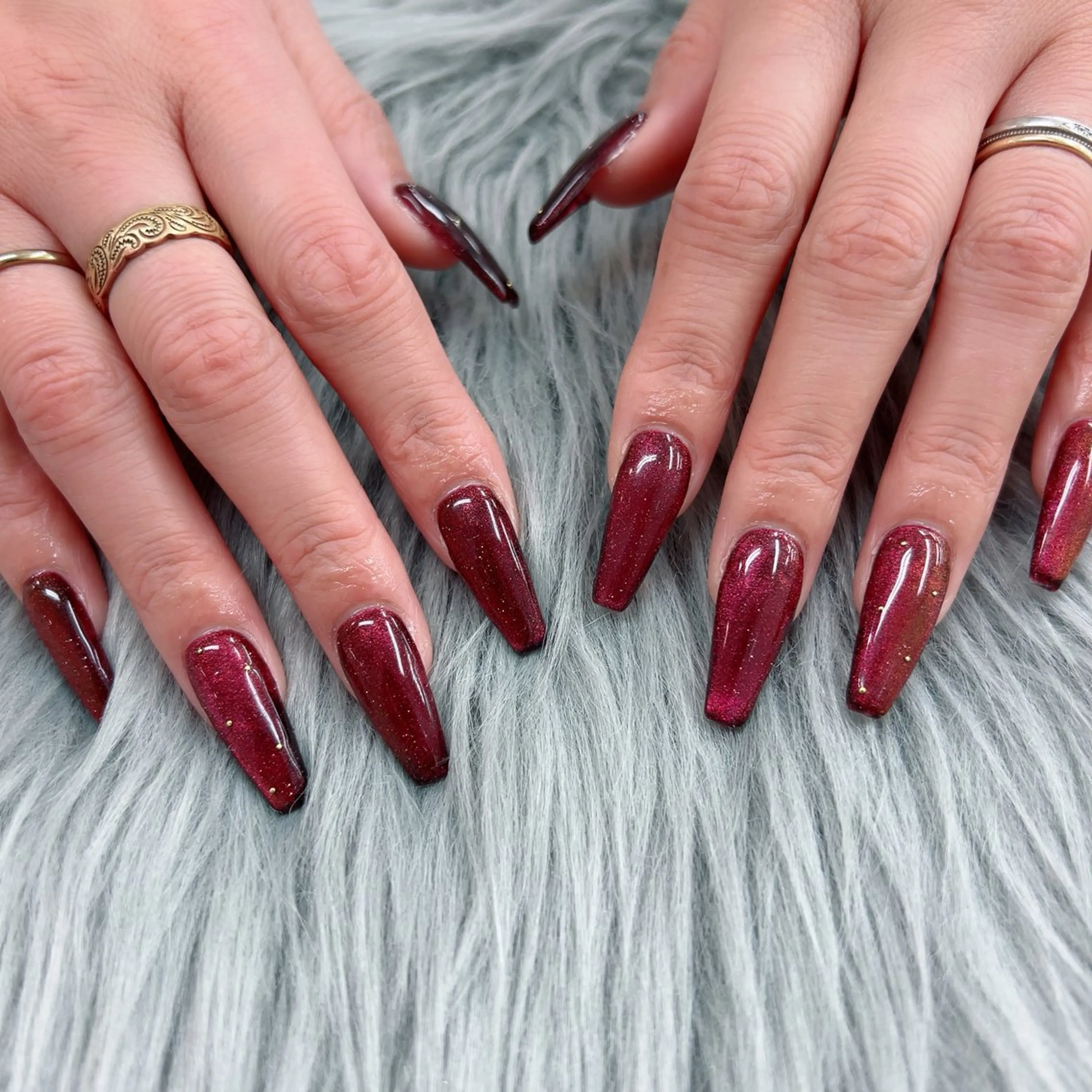 ネイル フラッシュネイル フラッシュマグ ワンカラーネイル ハンドネイル Bianca立川店 saitoのネイルデザイン