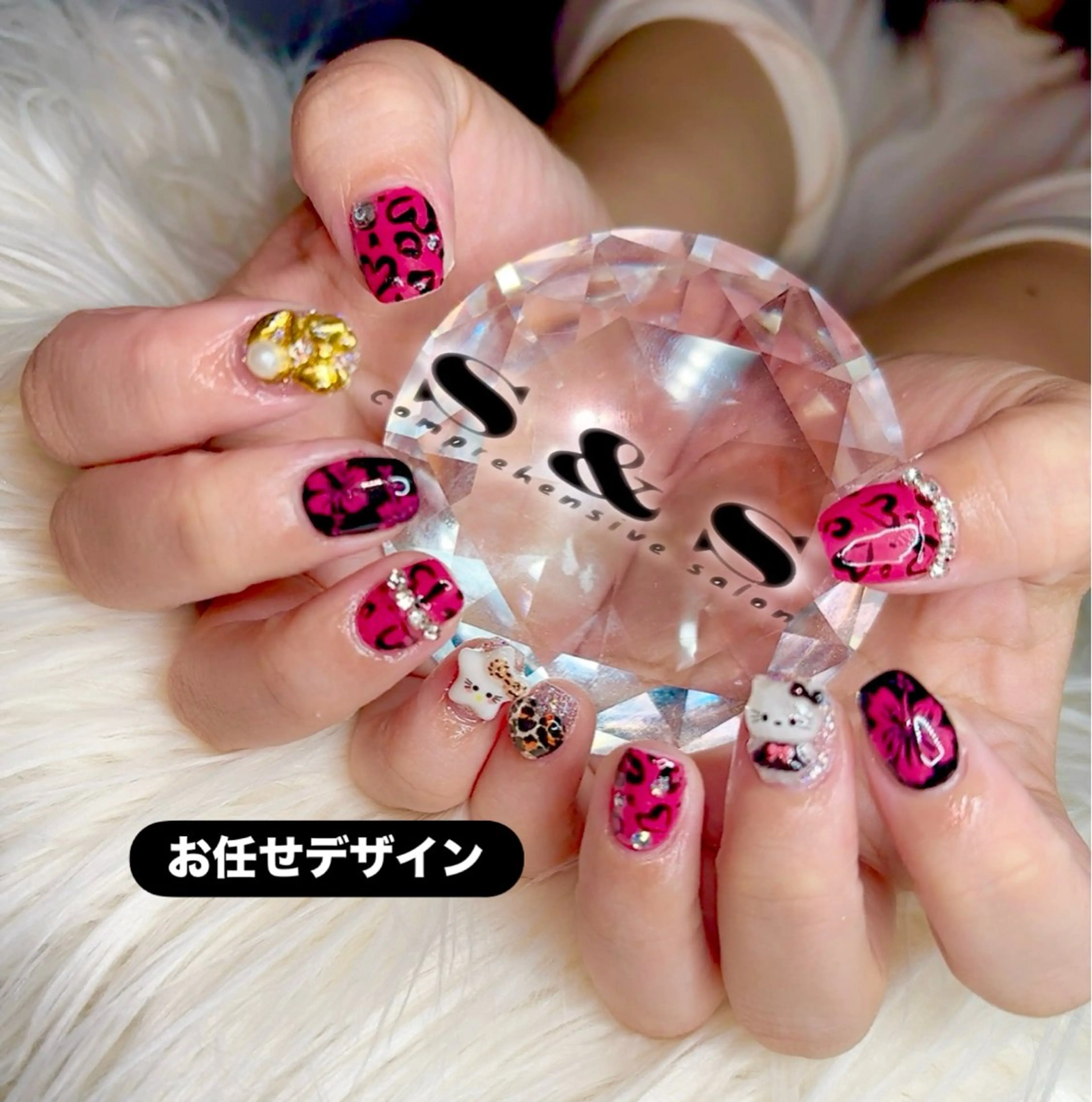 ネイル 長さ出し メンズネイル 持ち込み ワンホンネイル S&S 村田小百合のネイルデザイン