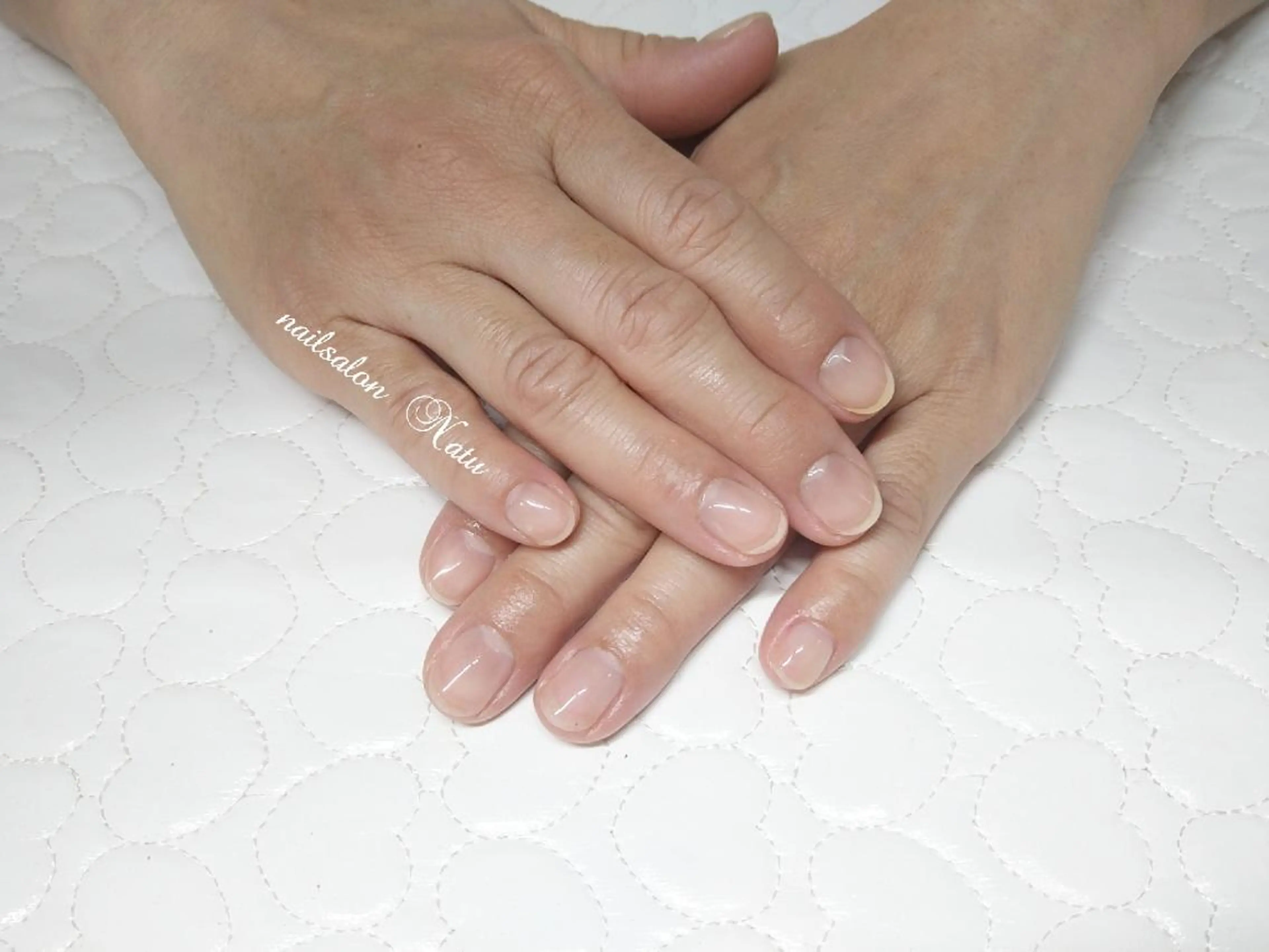 ネイル クリアネイル nailsalon Natuのネイルデザイン