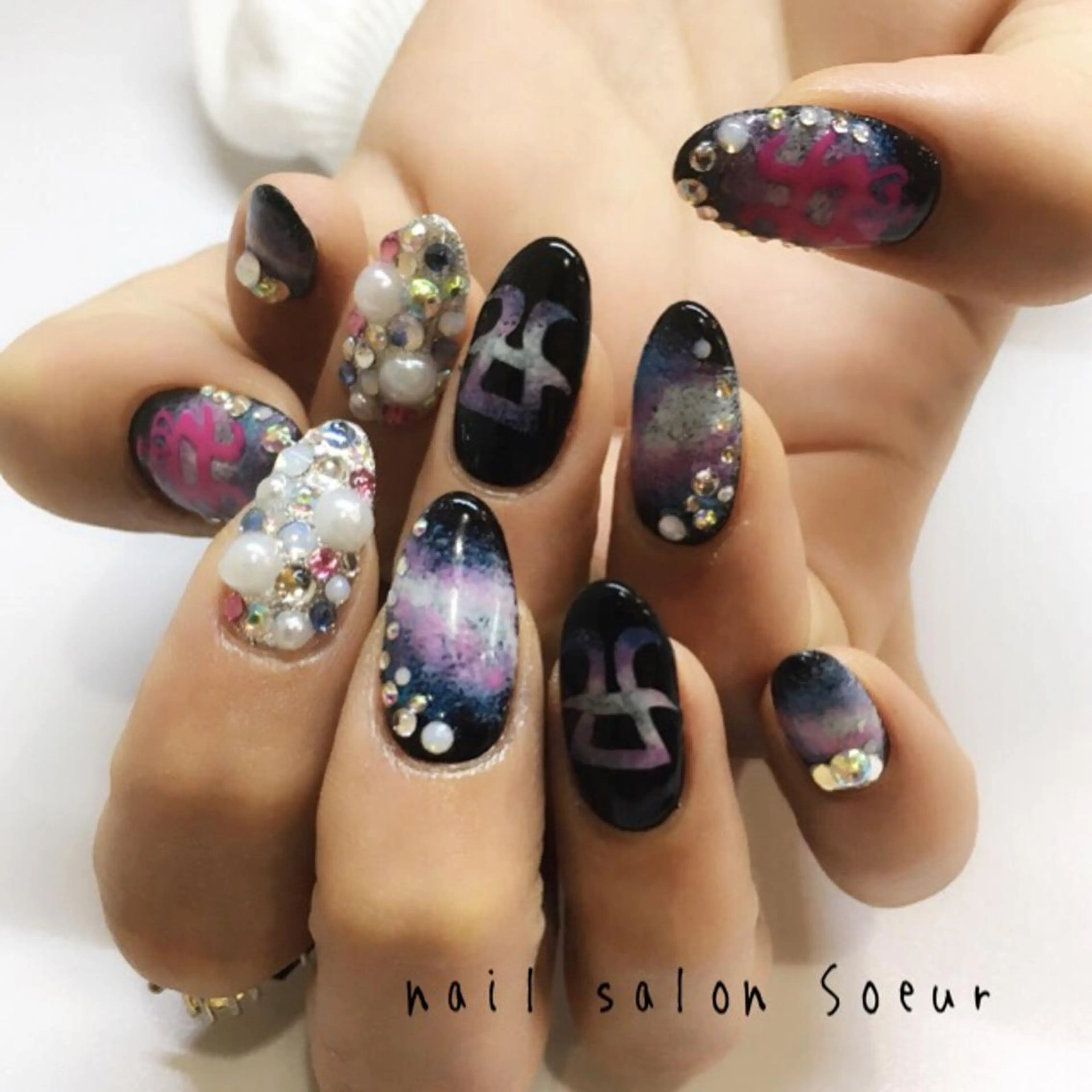ネイル アートネイル ジェルネイル ハンドネイル nail salon Soeurのネイルデザイン