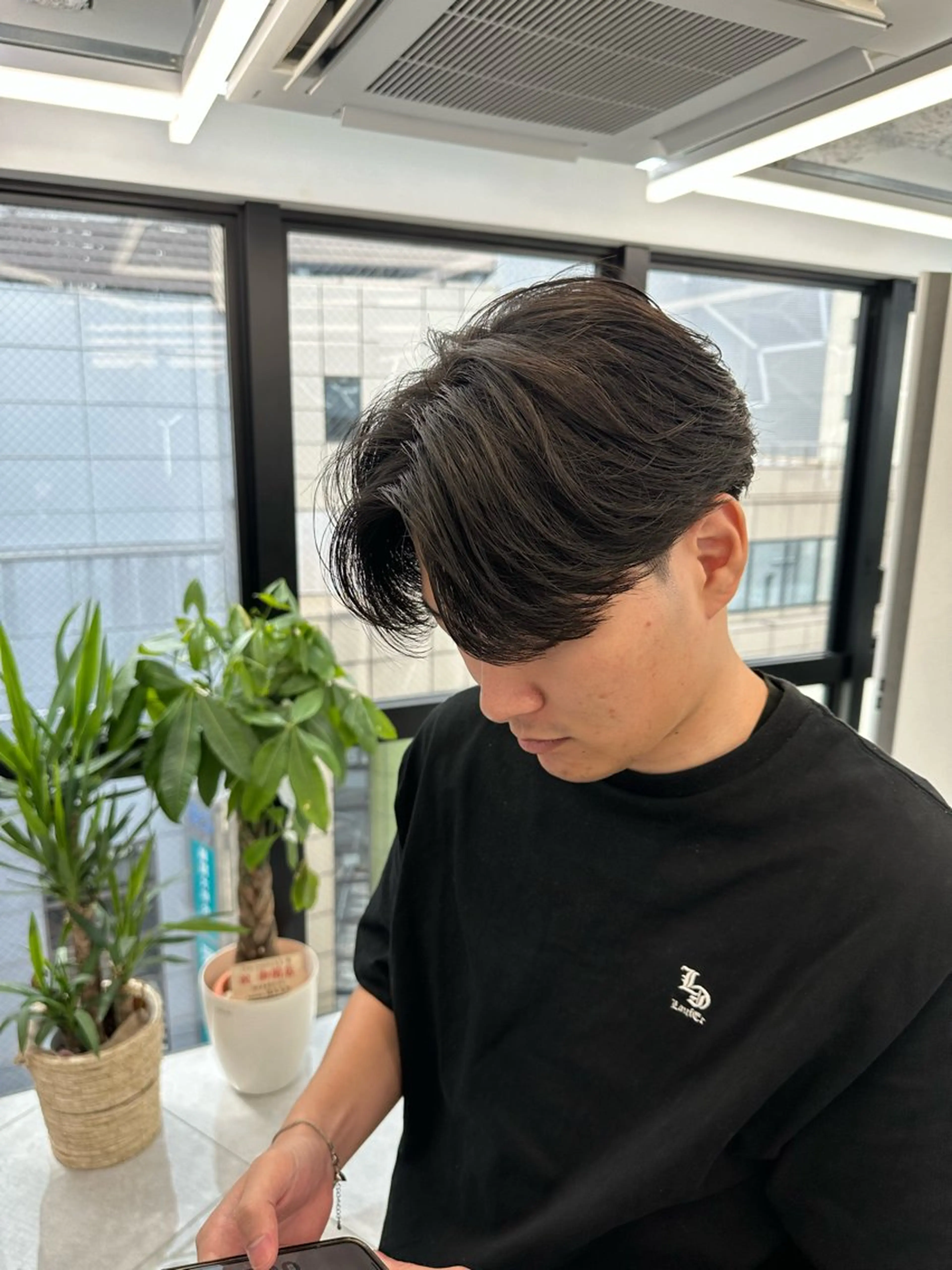 パーマ メンズ カット パーマ 💎メンズカット ／フェザー／細野💎のヘアスタイル