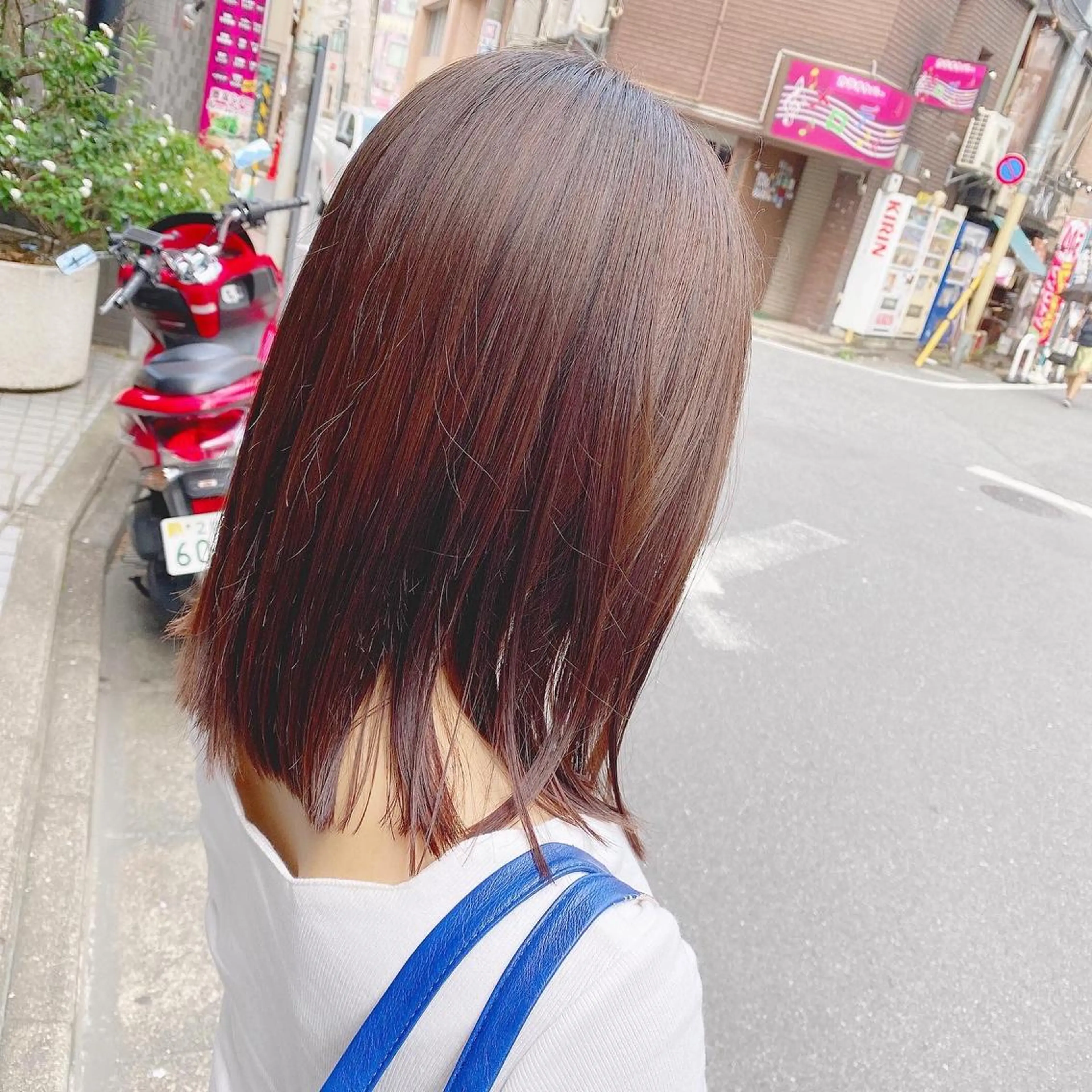 ミディアム 髪質改善 SALOWIN 池袋Suite店所属・髪質改善特化 安東駿介のヘアスタイル