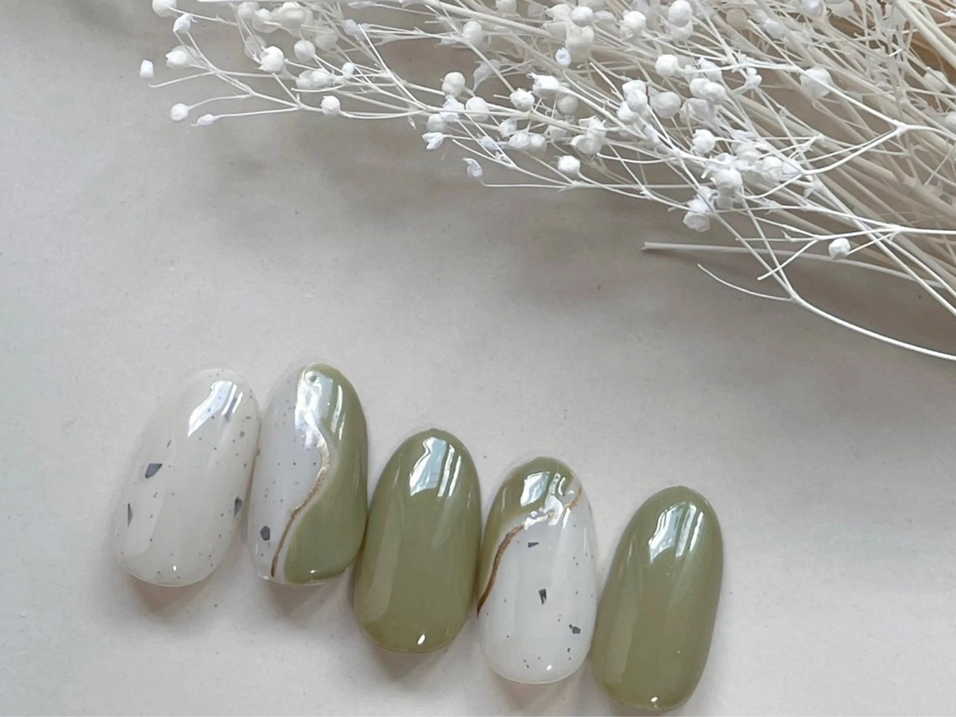 ネイル オーロラネイル フラワーネイル フットネイル フレンチネイル ジェルネイル ハンドネイル Mogu nail 二子玉川のネイルデザイン