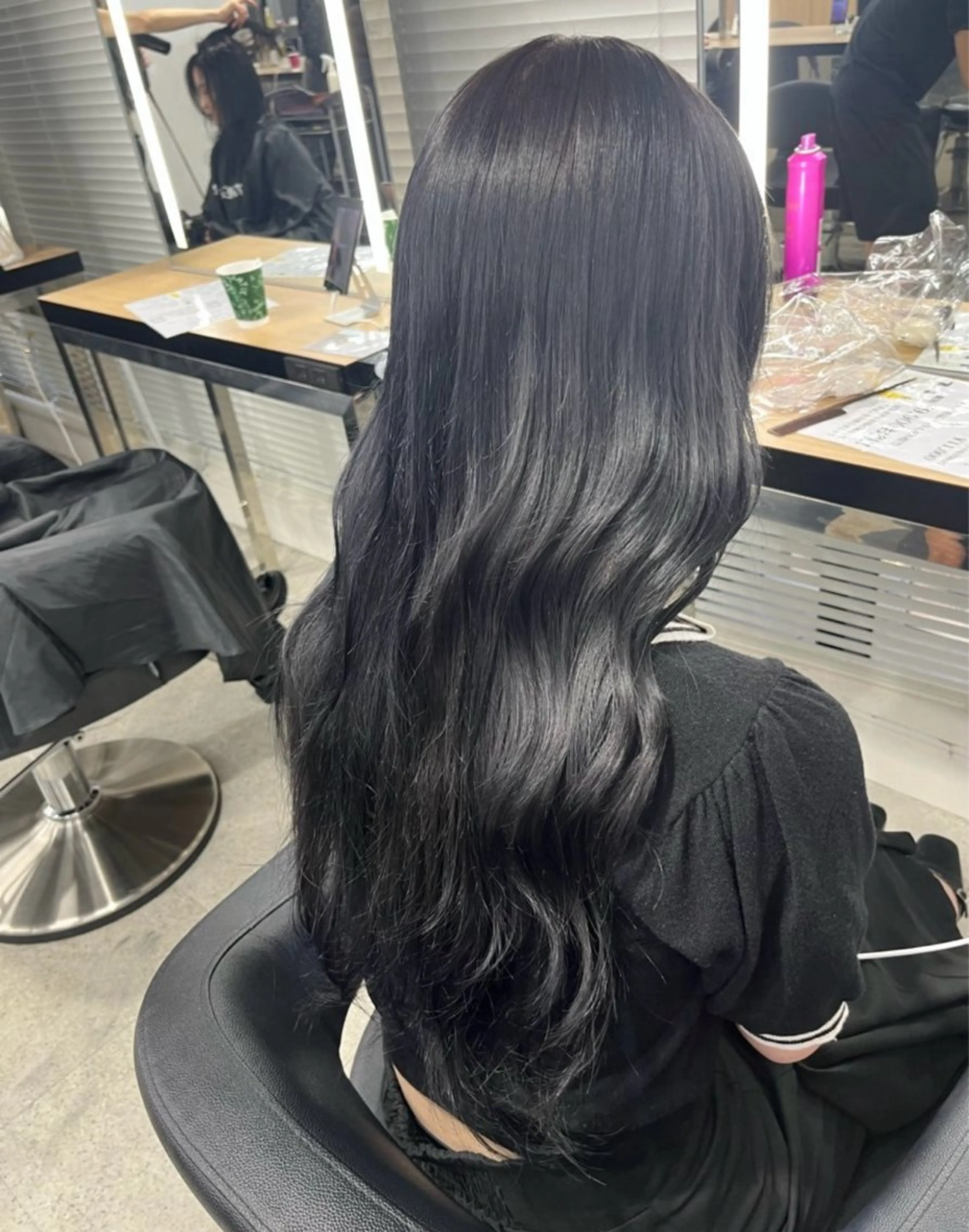 ロング miku/ラベンダー 透明感カラー🪻❤︎のヘアスタイル