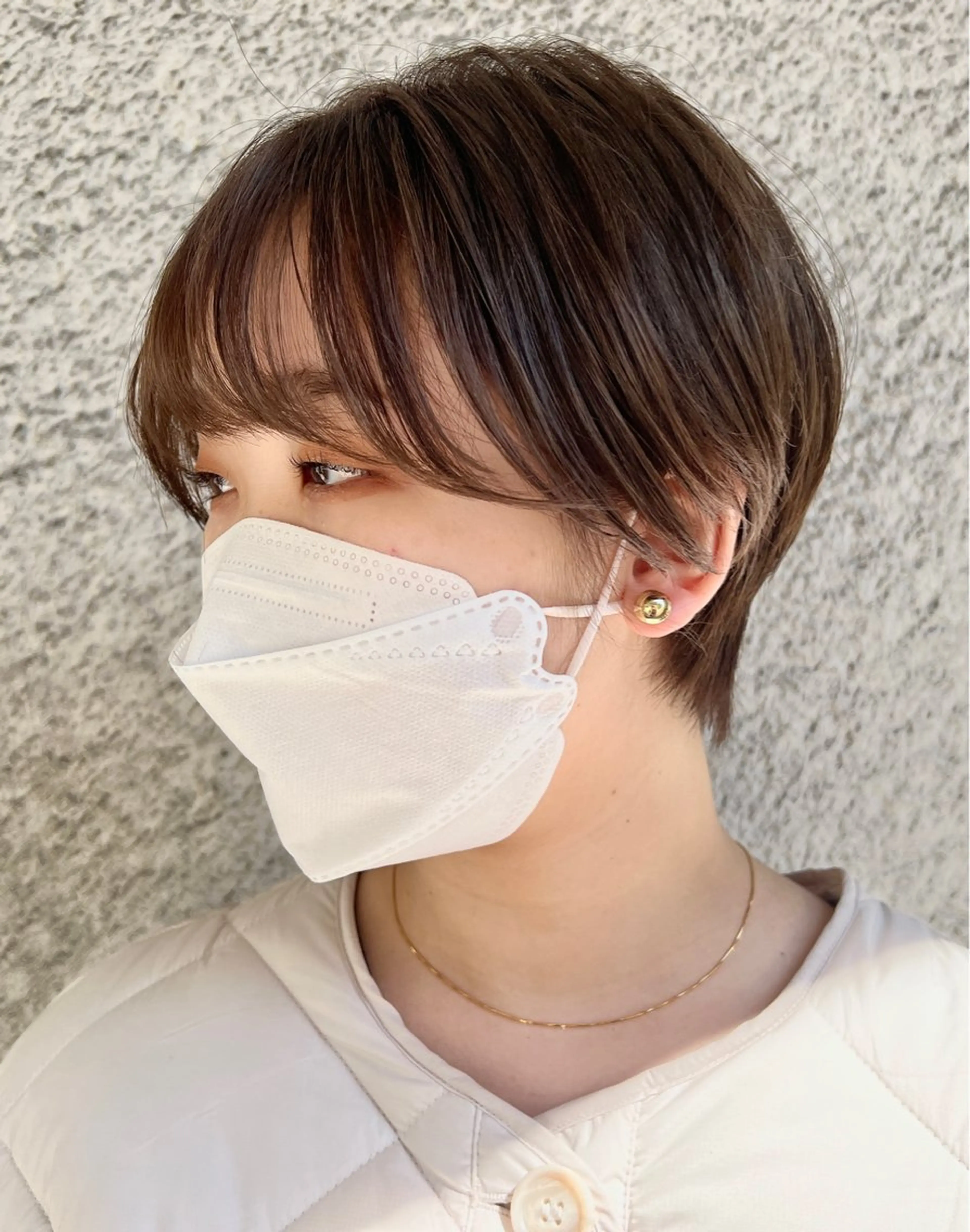 ショート 透明感カラー🍃 レイヤースタイル✨葵のヘアスタイル