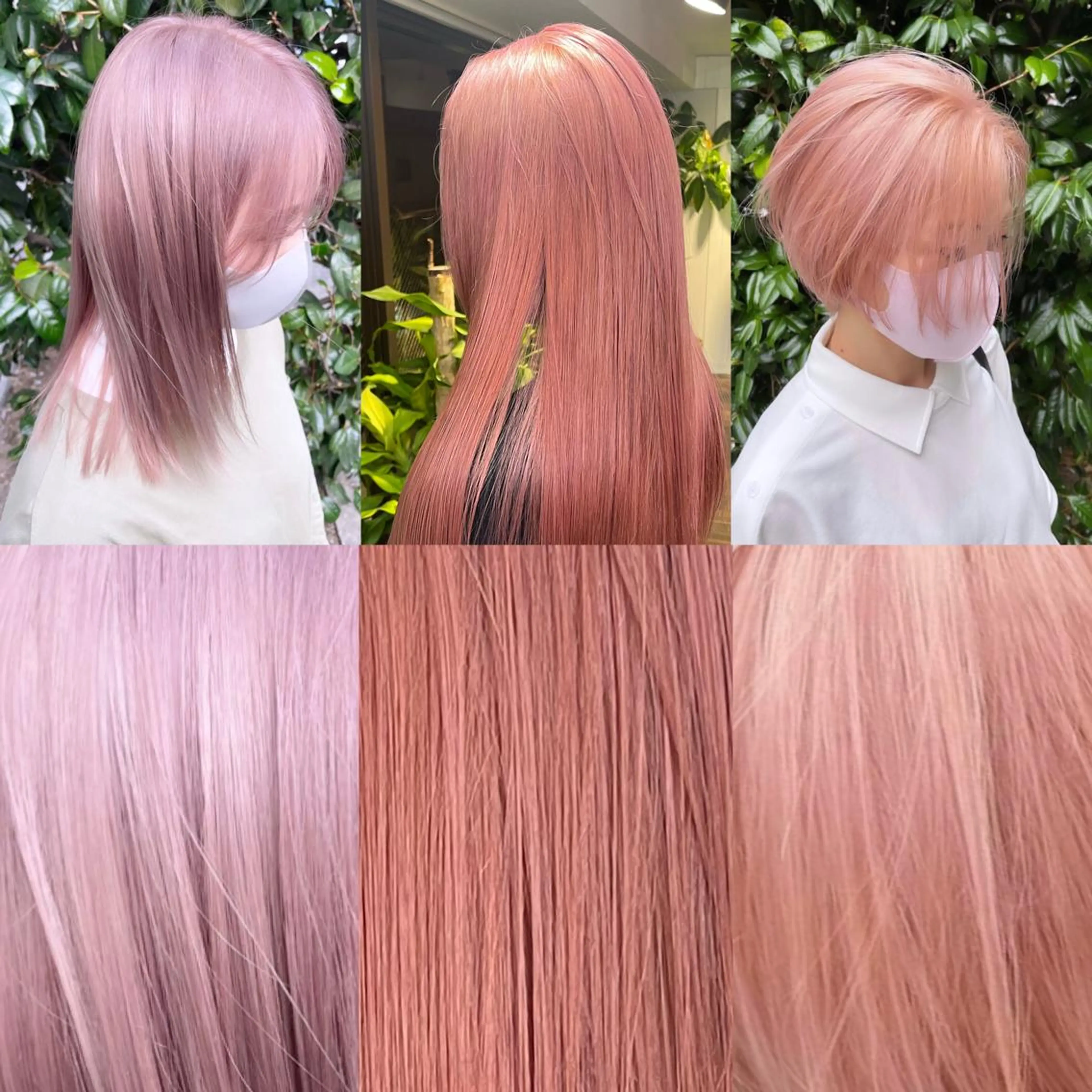 ロング カット ヘアカラー トリートメント ワンホンヘア ケラチン/Kaitoのヘアスタイル