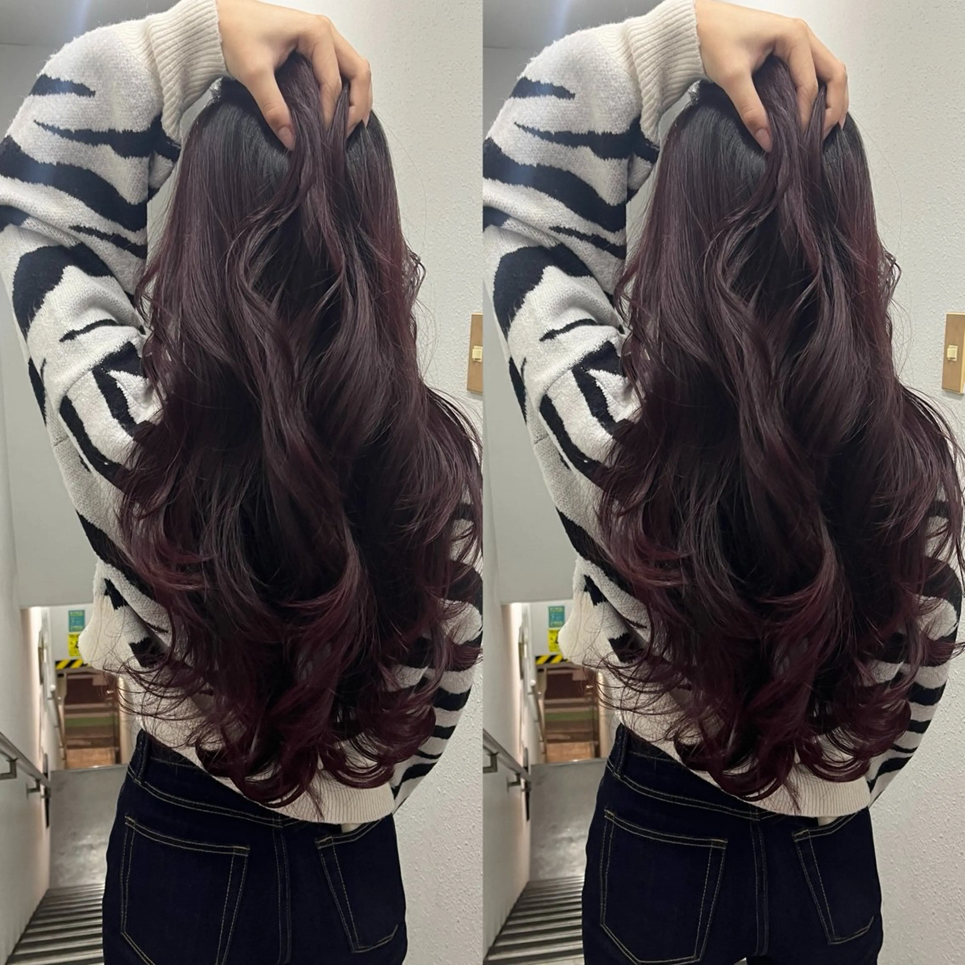 ロング カット ヘアカラー トリートメント 💗レイヤーショート ボブ艶髪/竜也💗のヘアスタイル