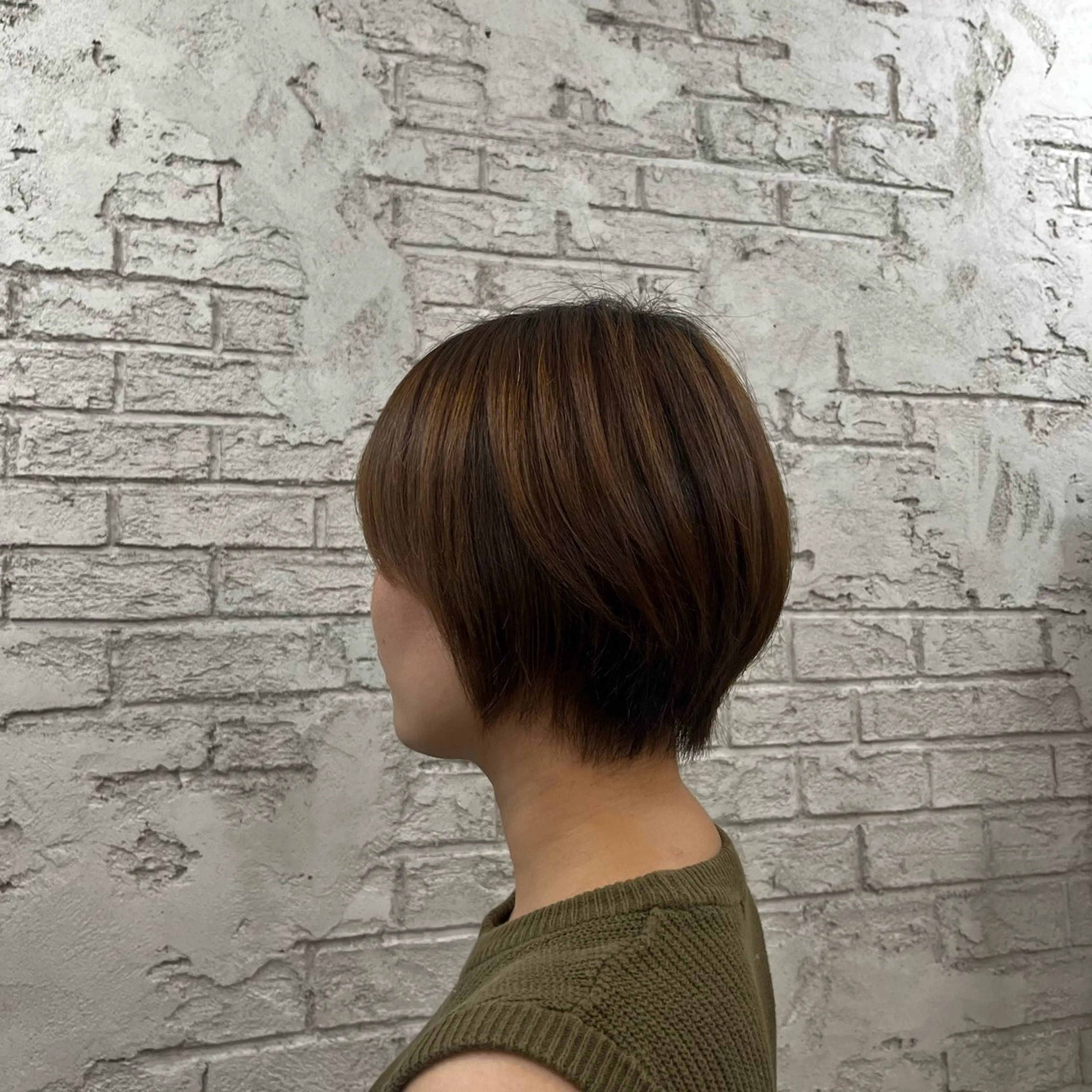 ショート 艶髪ブリーチカラー 💗manaka💗のヘアスタイル