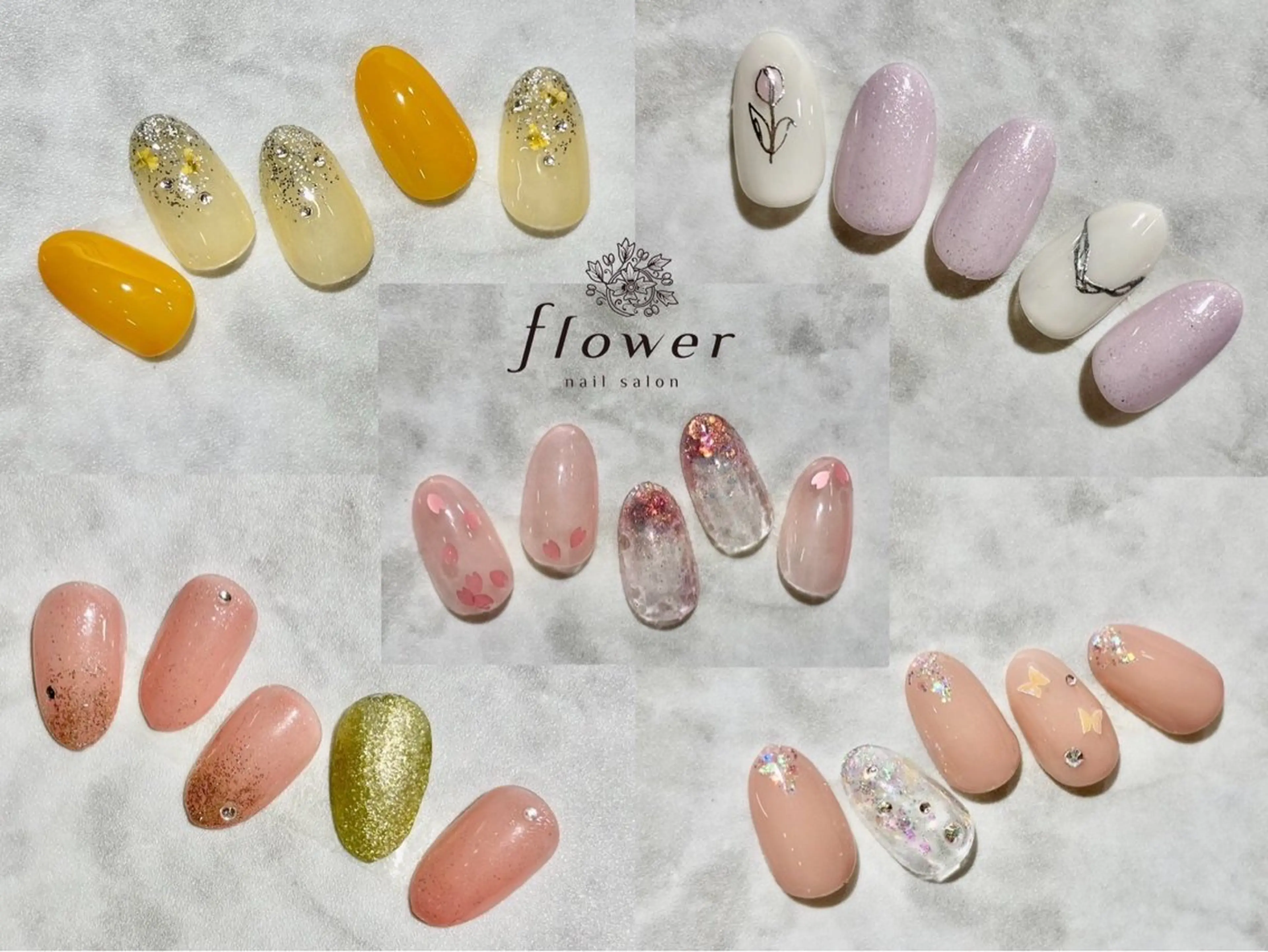 ネイル flower nail salon所属・flower akiのネイルデザイン