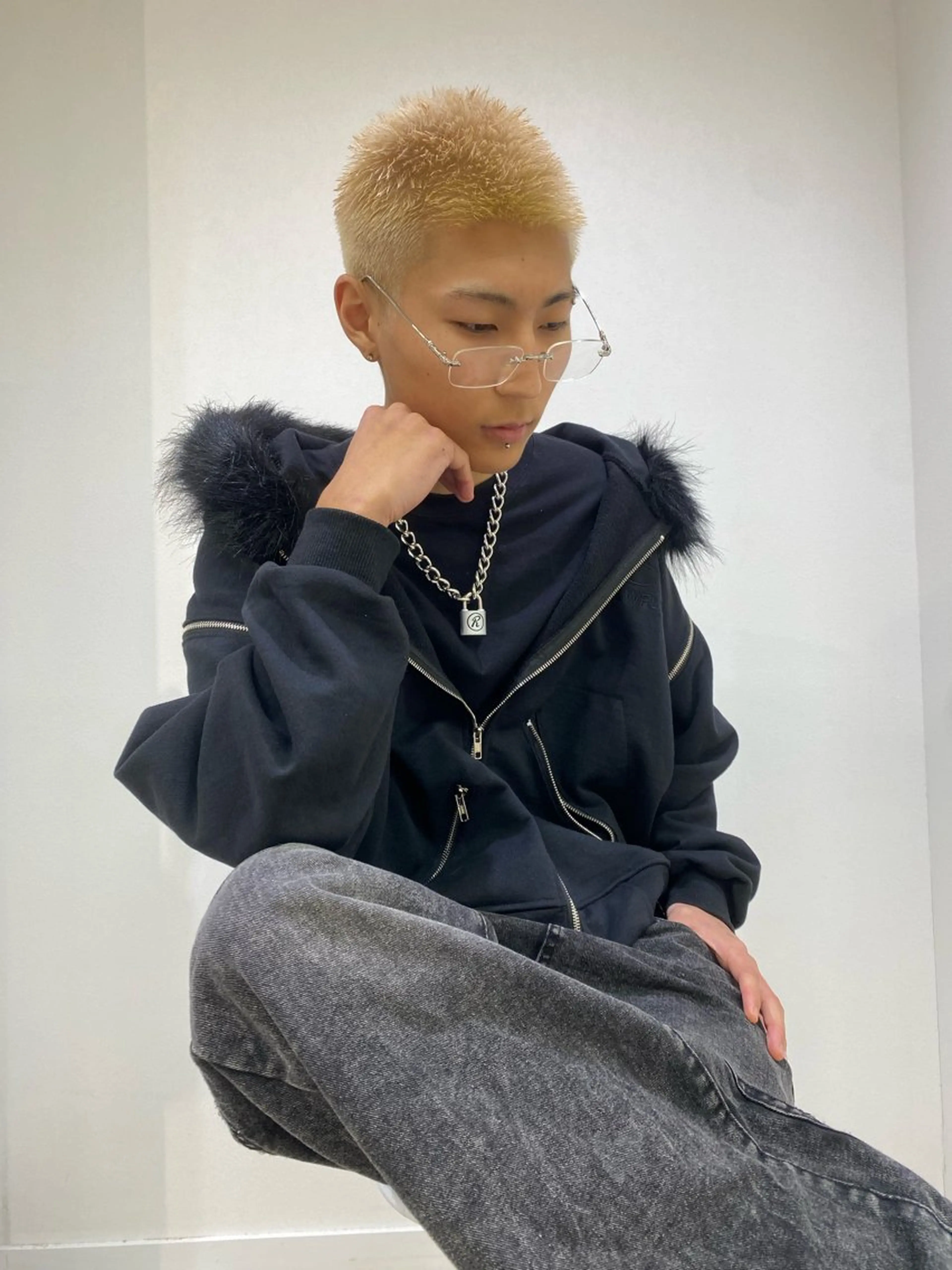 【個性派・派手髪OK】メンズブリーチ&ダブルカラー💥の写真